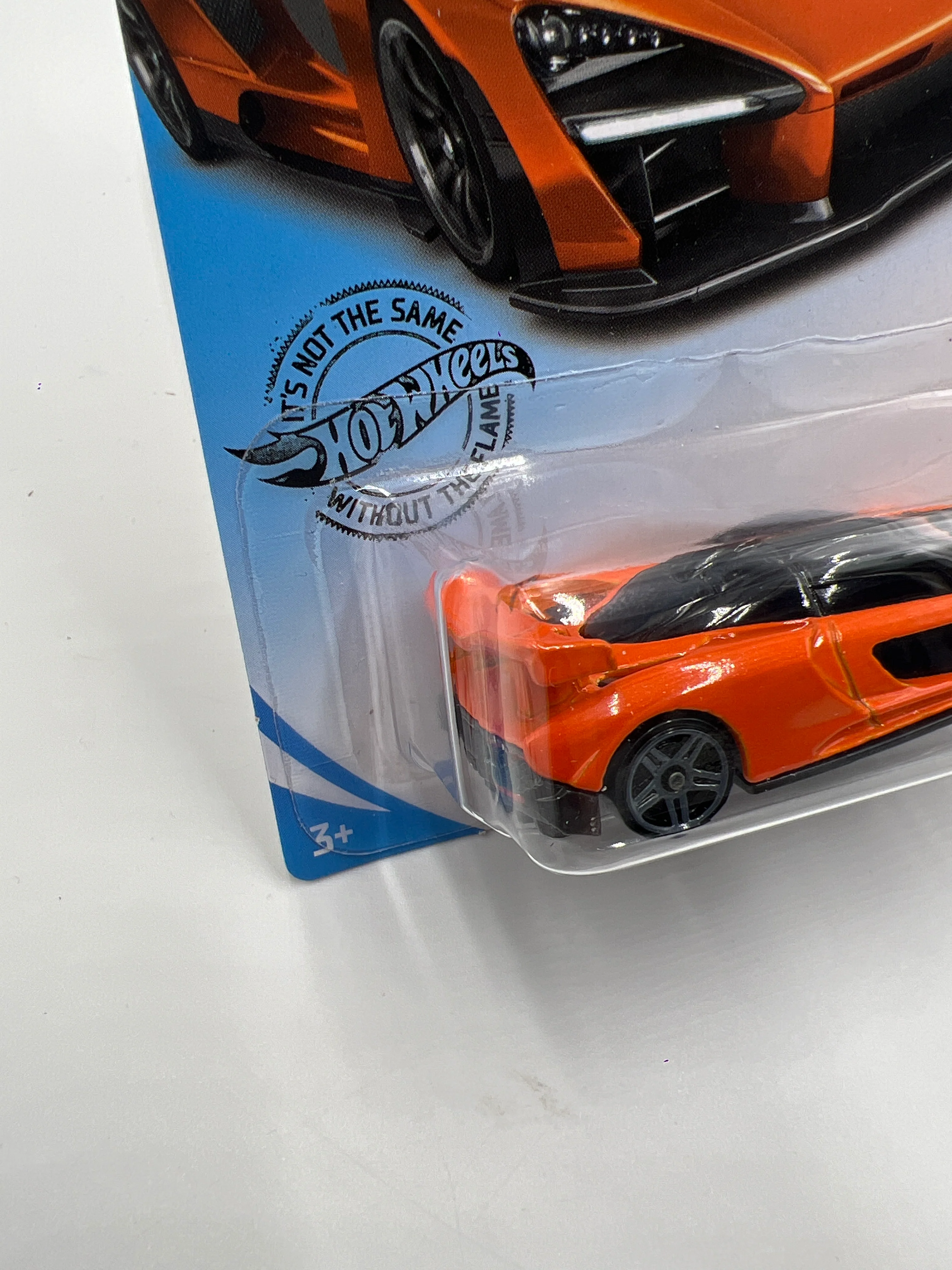 2019 Hot Wheels HW Exotics #162 Forza Horizon 4 McLaren Senna Orange 104C - Image 5
