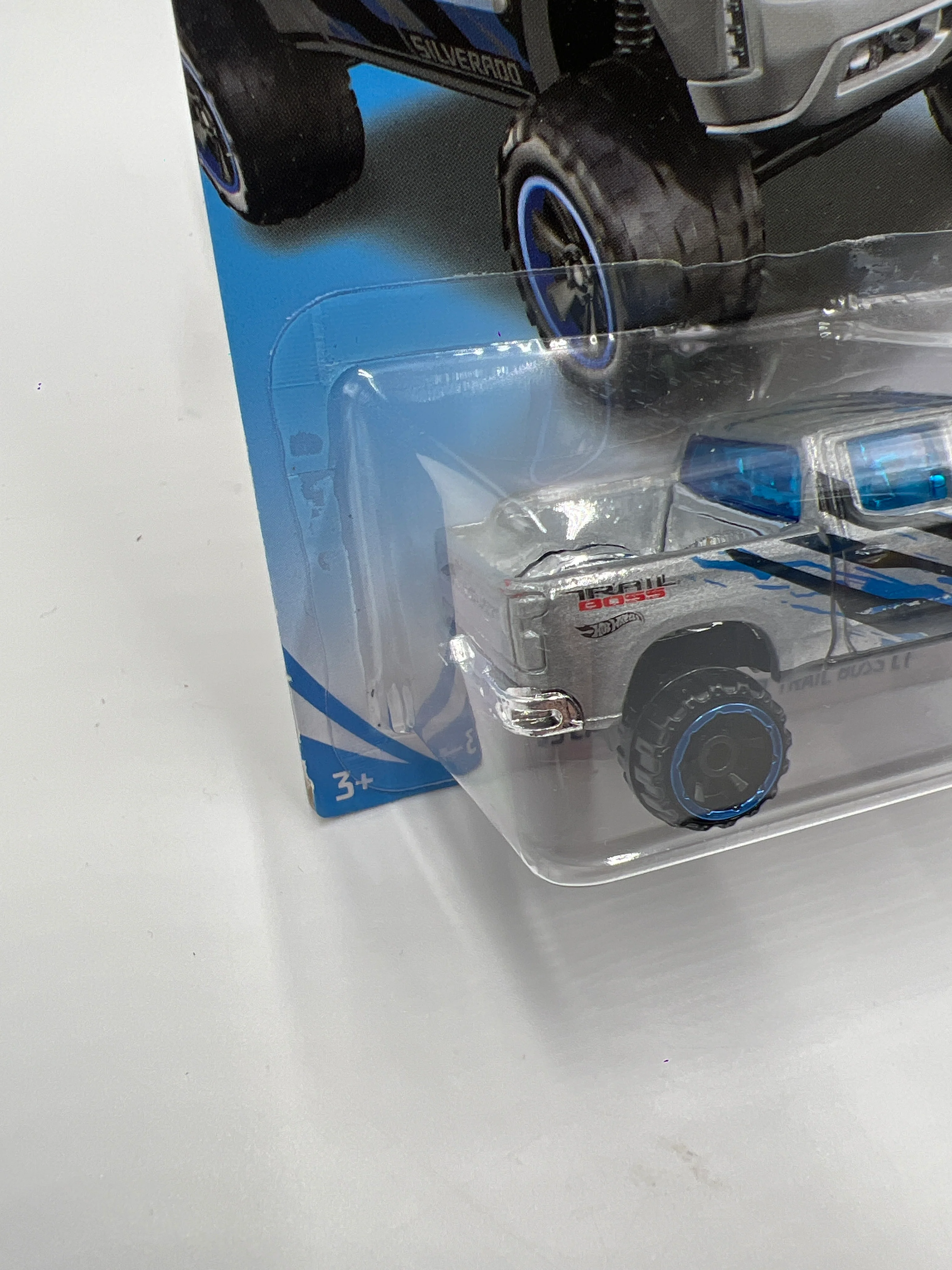 2019 Hot Wheels Kmart Exclusive HW Hot Trucks #83 19 Chevy Silverado Trail Boss LT 240B - Image 5