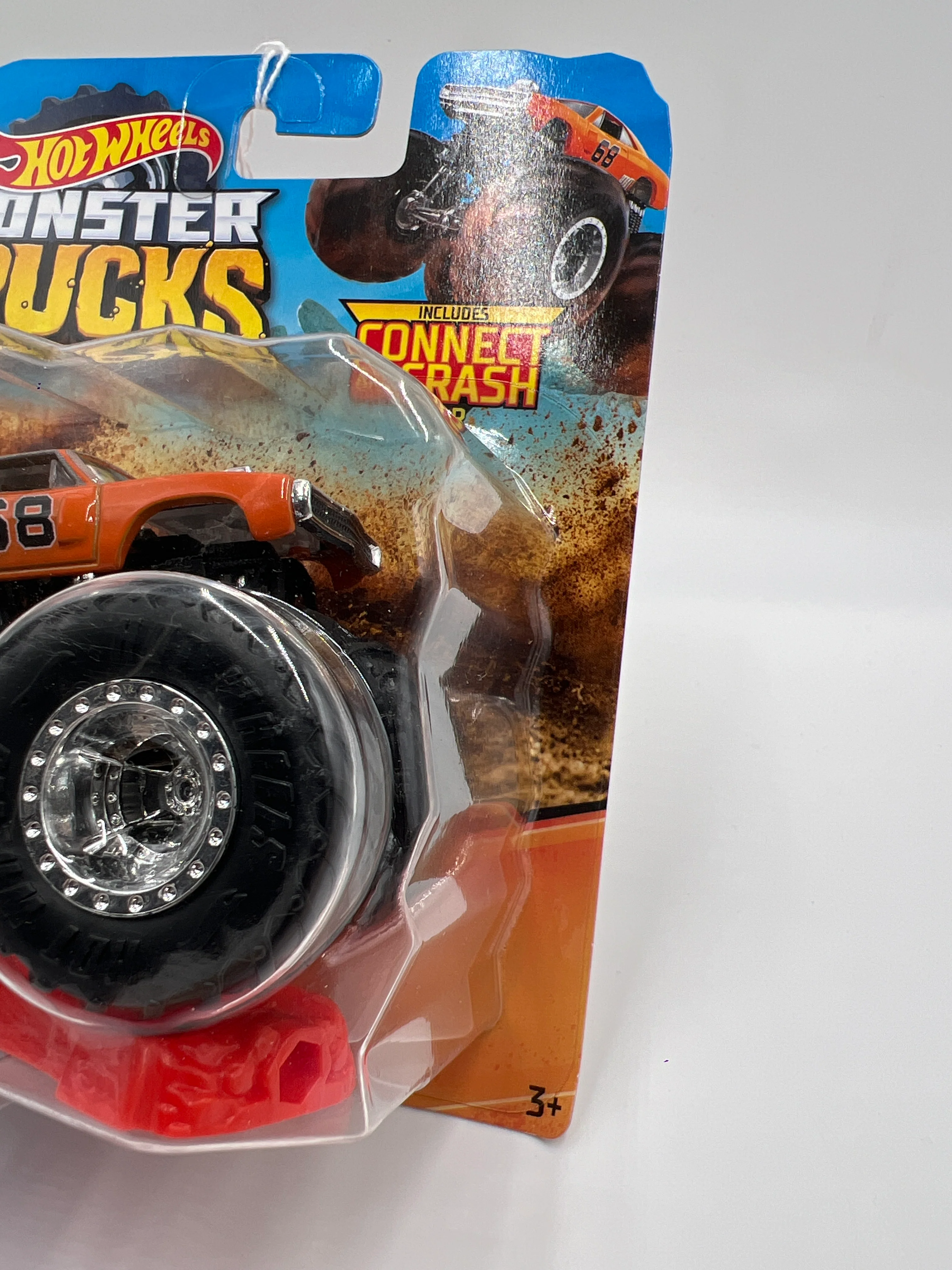 2019 Hot Wheels Monster Trucks #33 Dodge Charger R/T 126E - Image 3