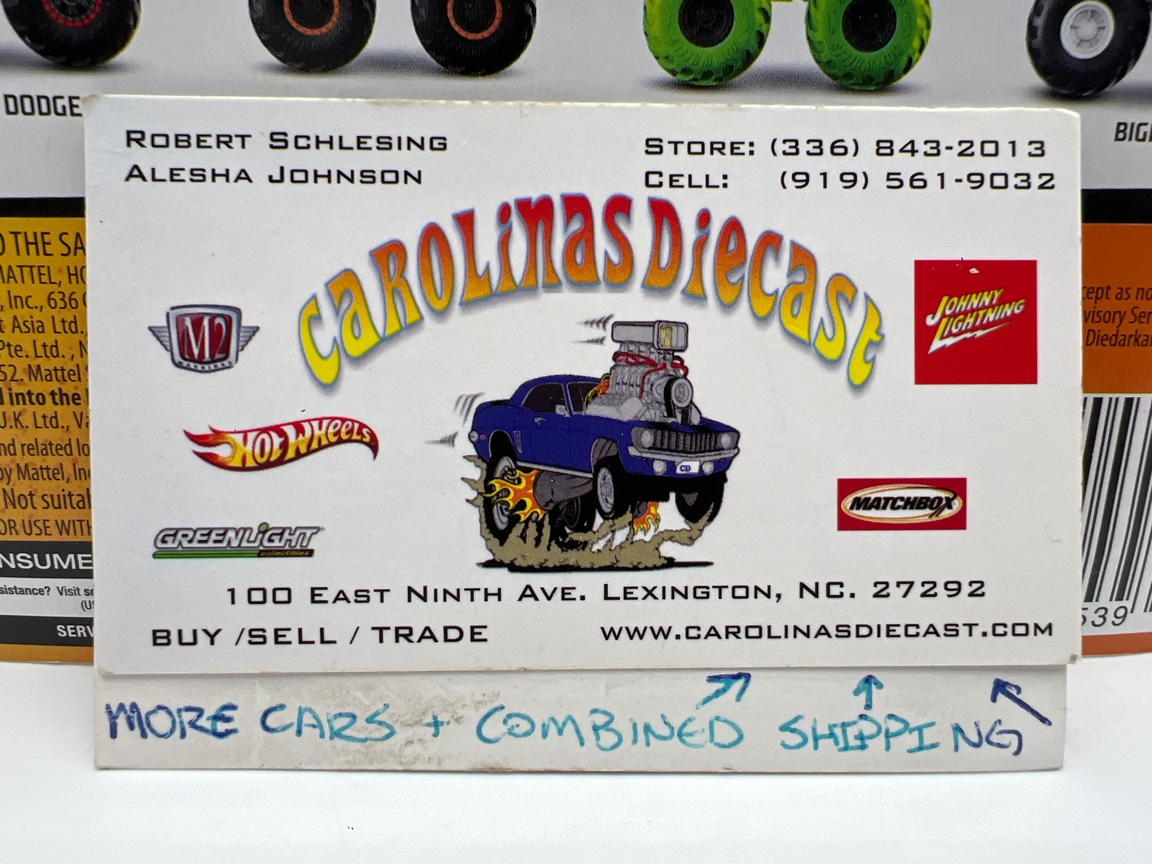 2019 Hot Wheels Monster Trucks #33 Dodge Charger R/T 126E - Image 7