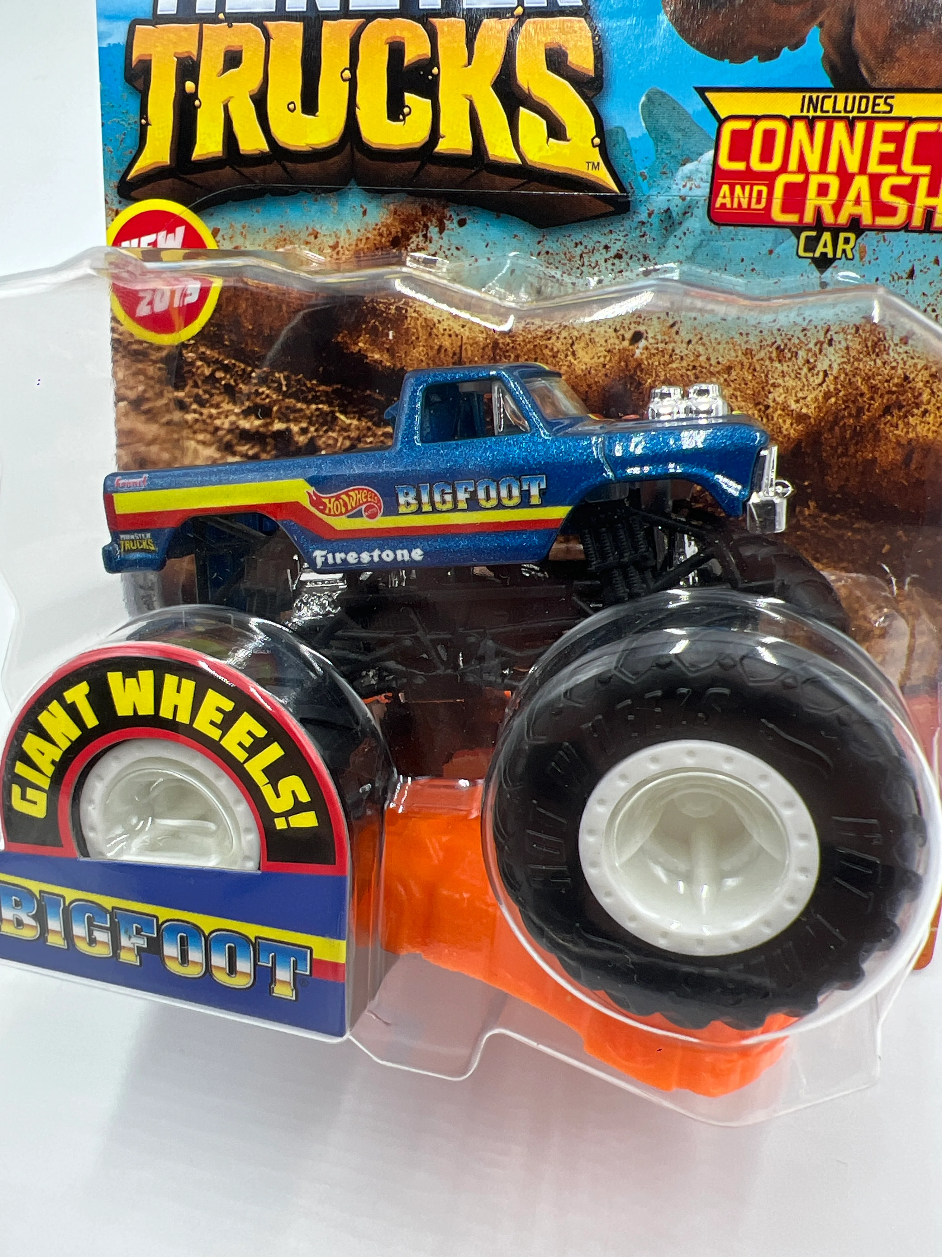 2019 Hot Wheels Monster Trucks Bigfoot 125F - Image 2