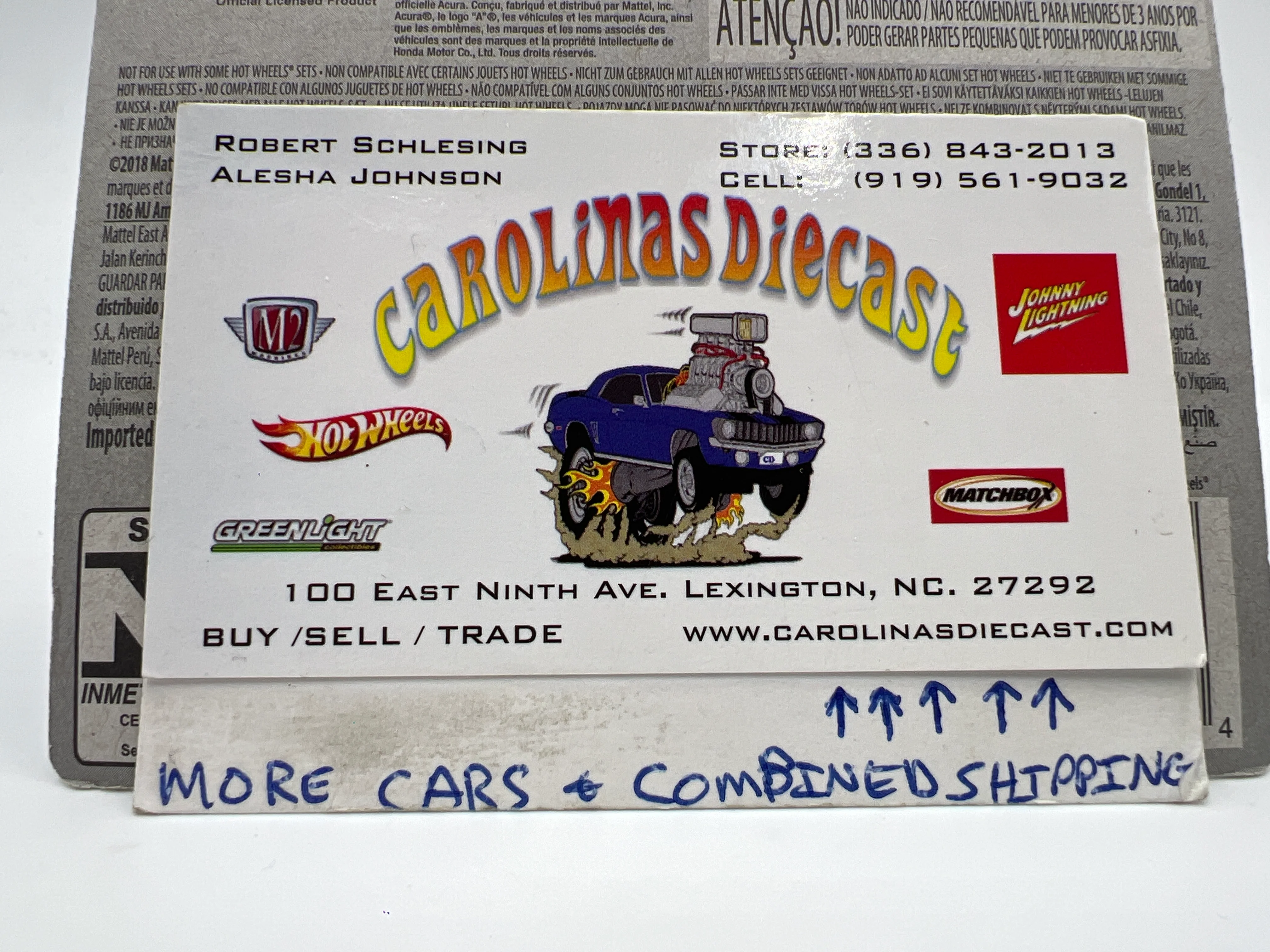 2019 Hot Wheels Exotics #199 17 Acura NSX Blue Short Card 103A - Image 8