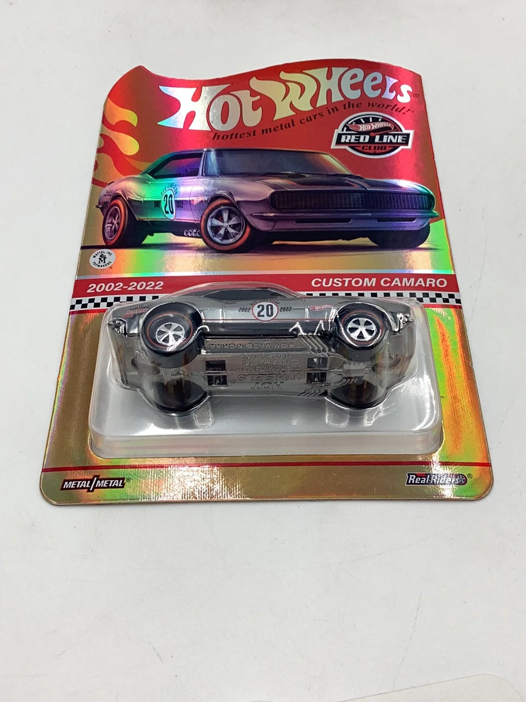 2022 Hot Wheels RLC Custom Camaro Chase Card - Image 7