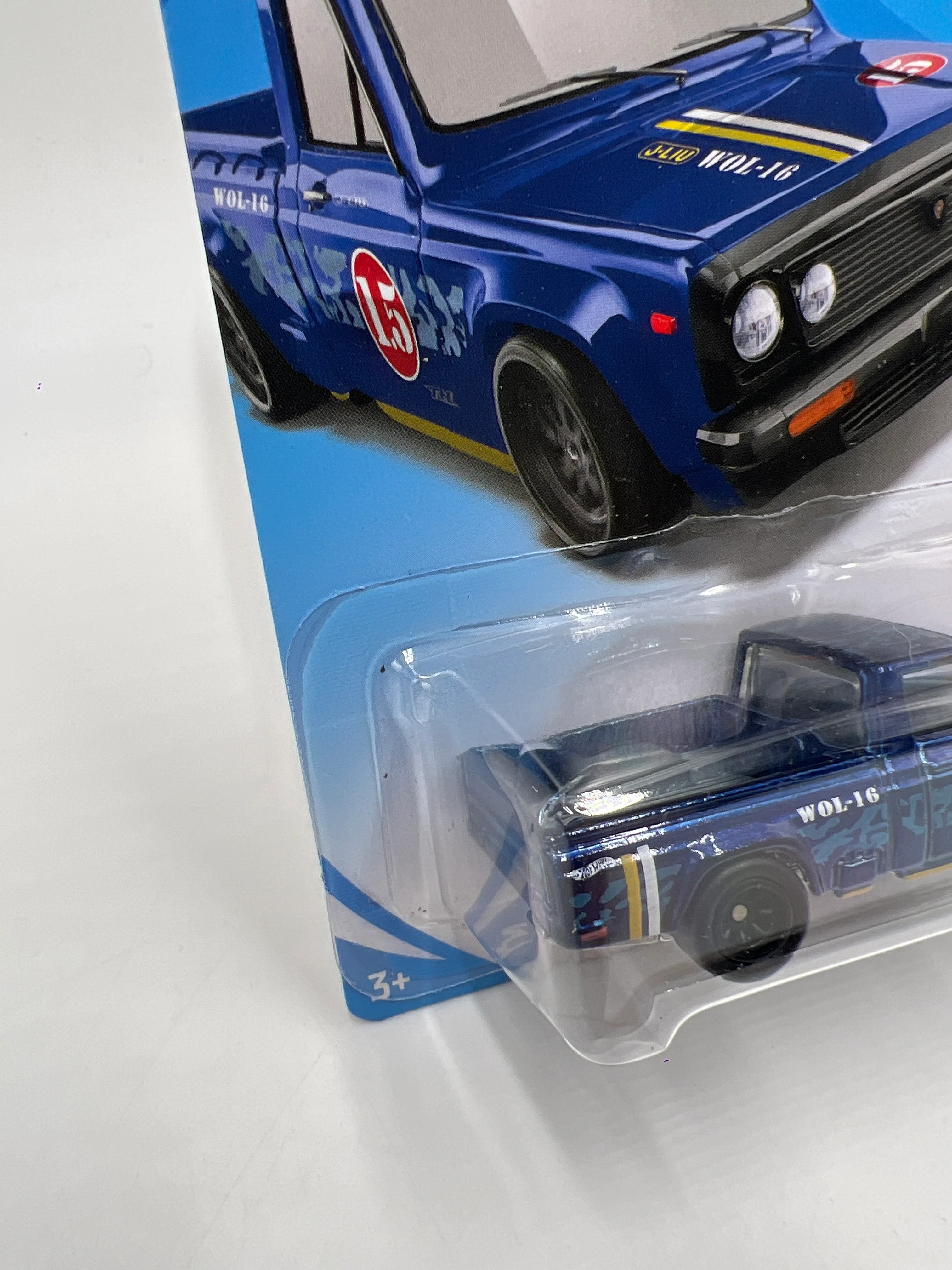 2019 Hot Wheels Factory Sealed Super Treasure Hunt #138 Mazda Repu Blue W/Protector - Image 4