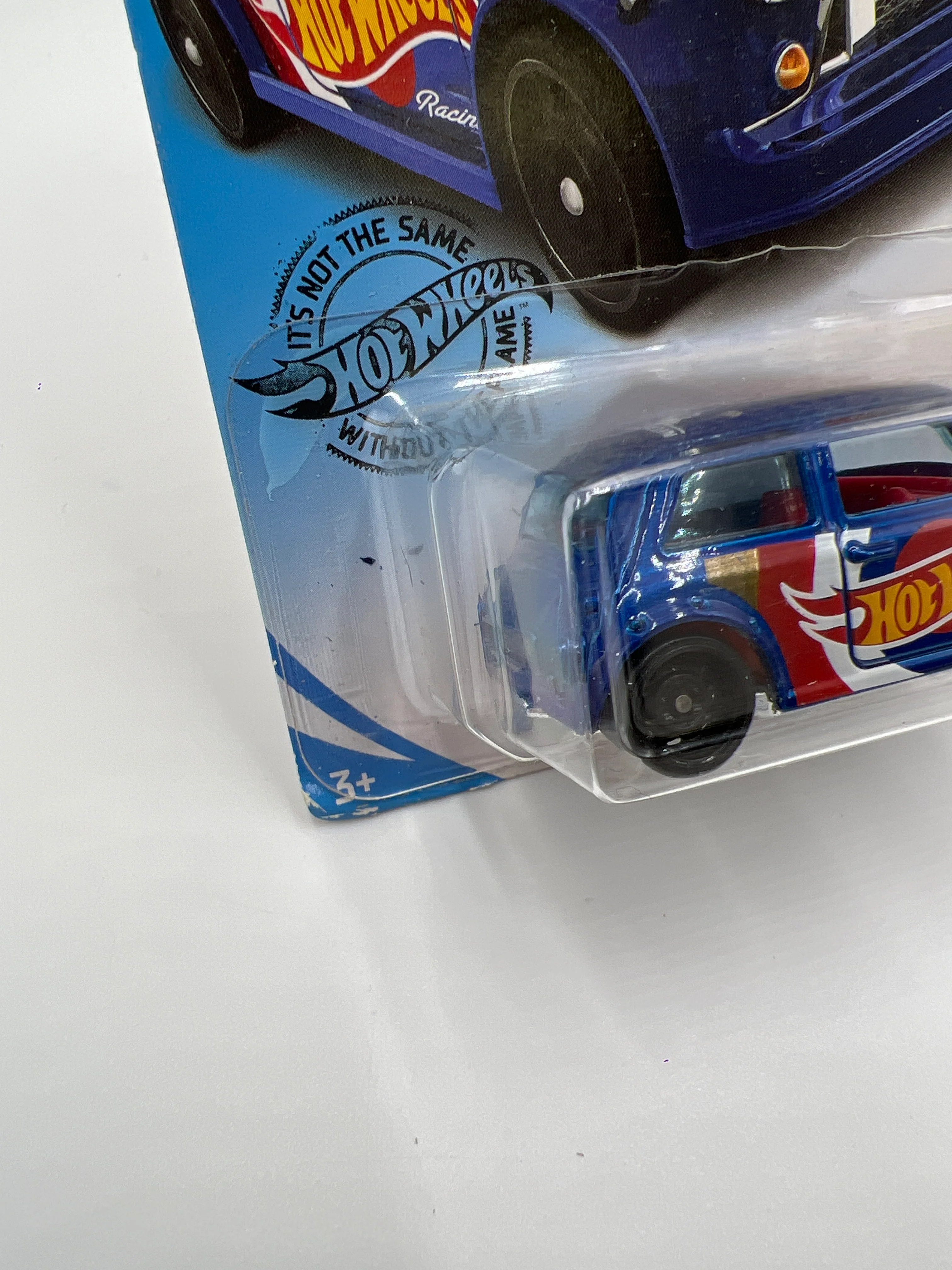 2019 Hot Wheels HW Race Team #242 Morris Mini Blue 66i - Image 5