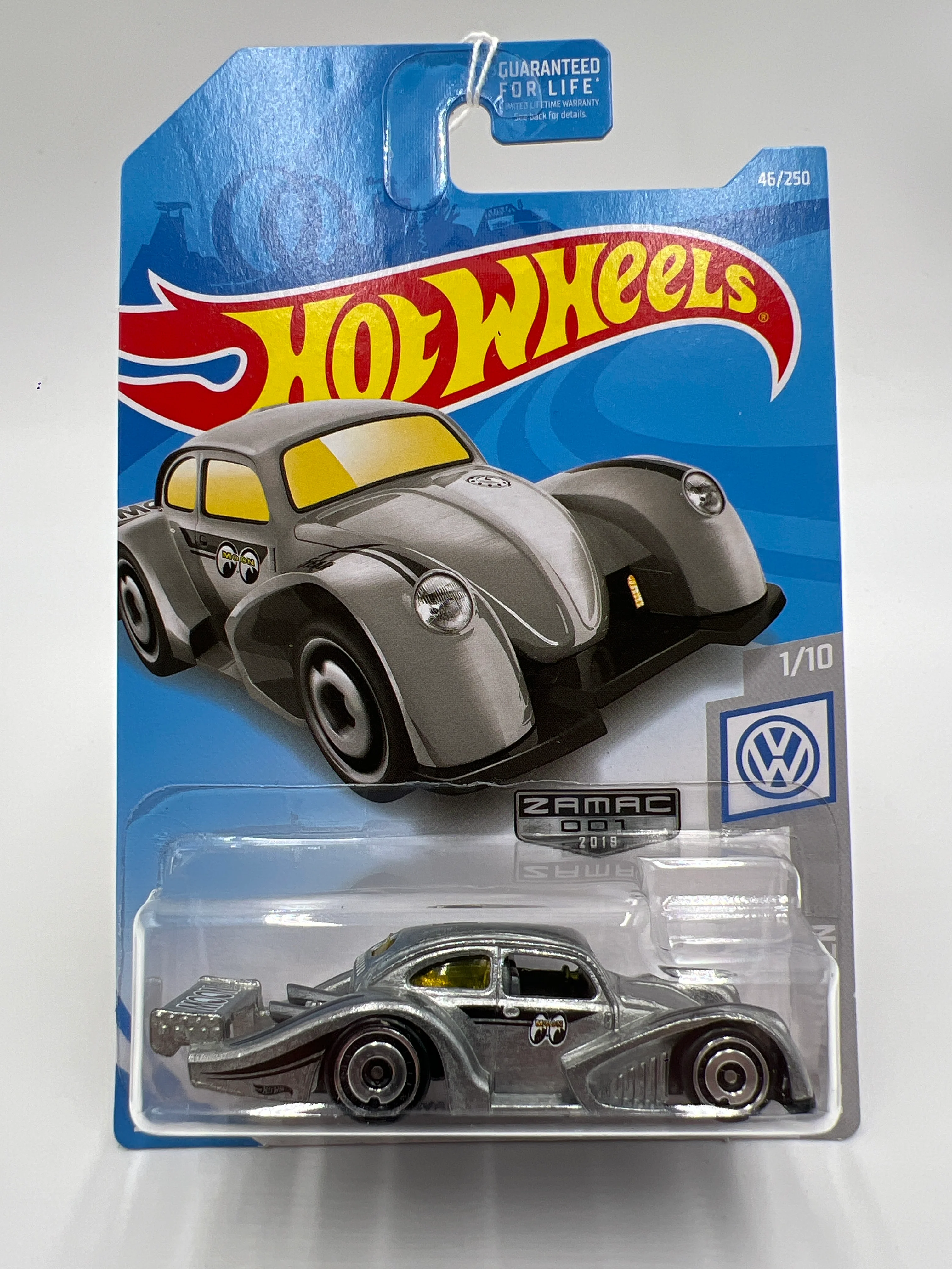 2019 Hot Wheels Walmart Exclusive Zamac 1 #46 Volkswagen Kafer Racer Mooneyes 146i