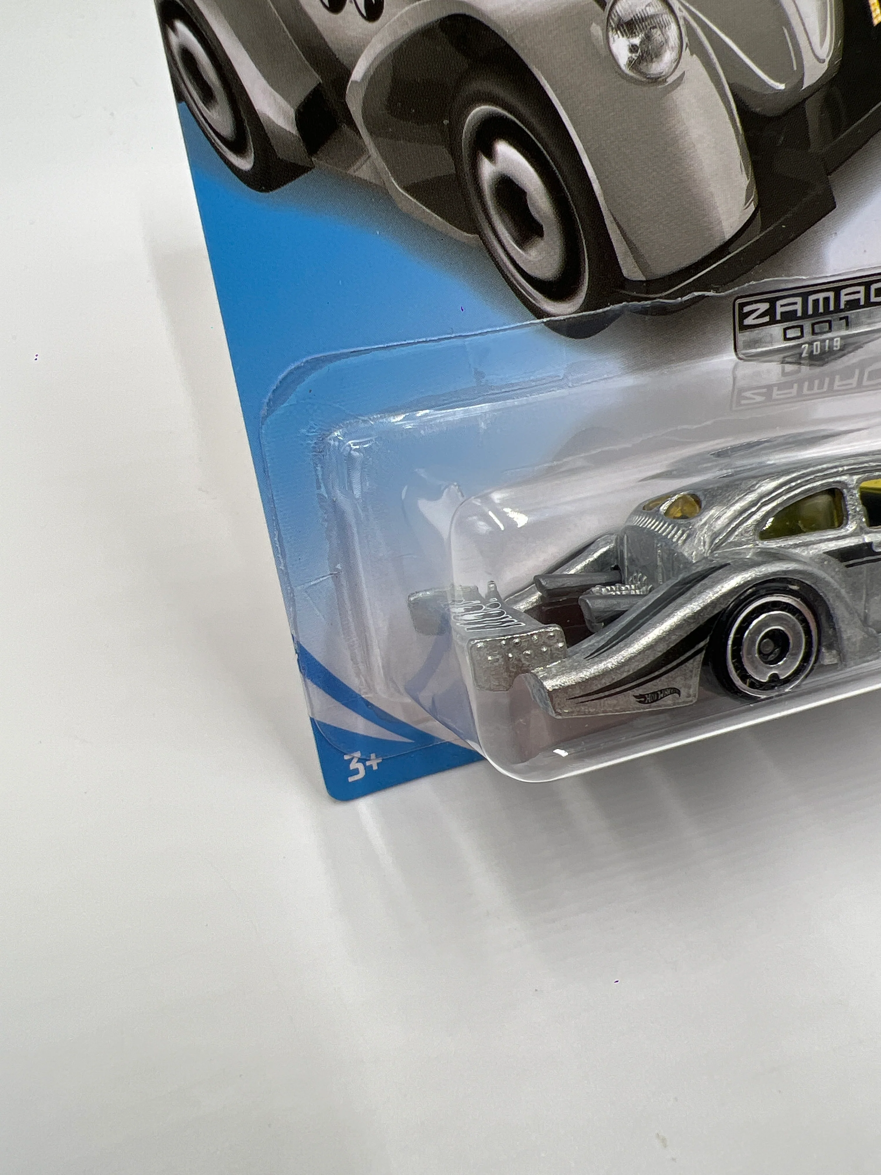 2019 Hot Wheels Walmart Exclusive Zamac 1 #46 Volkswagen Kafer Racer Mooneyes 146i - Image 4