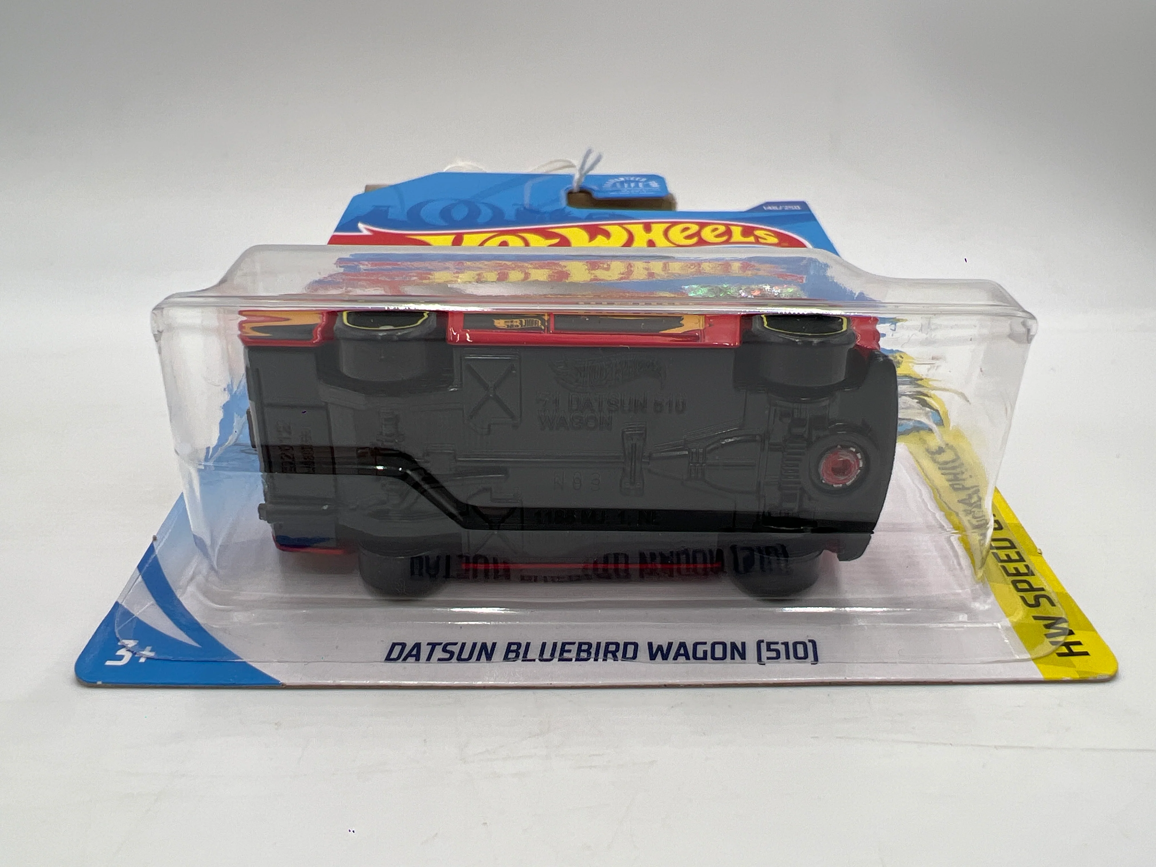 2020 Hot Wheels Factory Sealed Speed Graphics #146 Datsun Bluebird Wagon 510 Momo Red SR 88G - Image 5