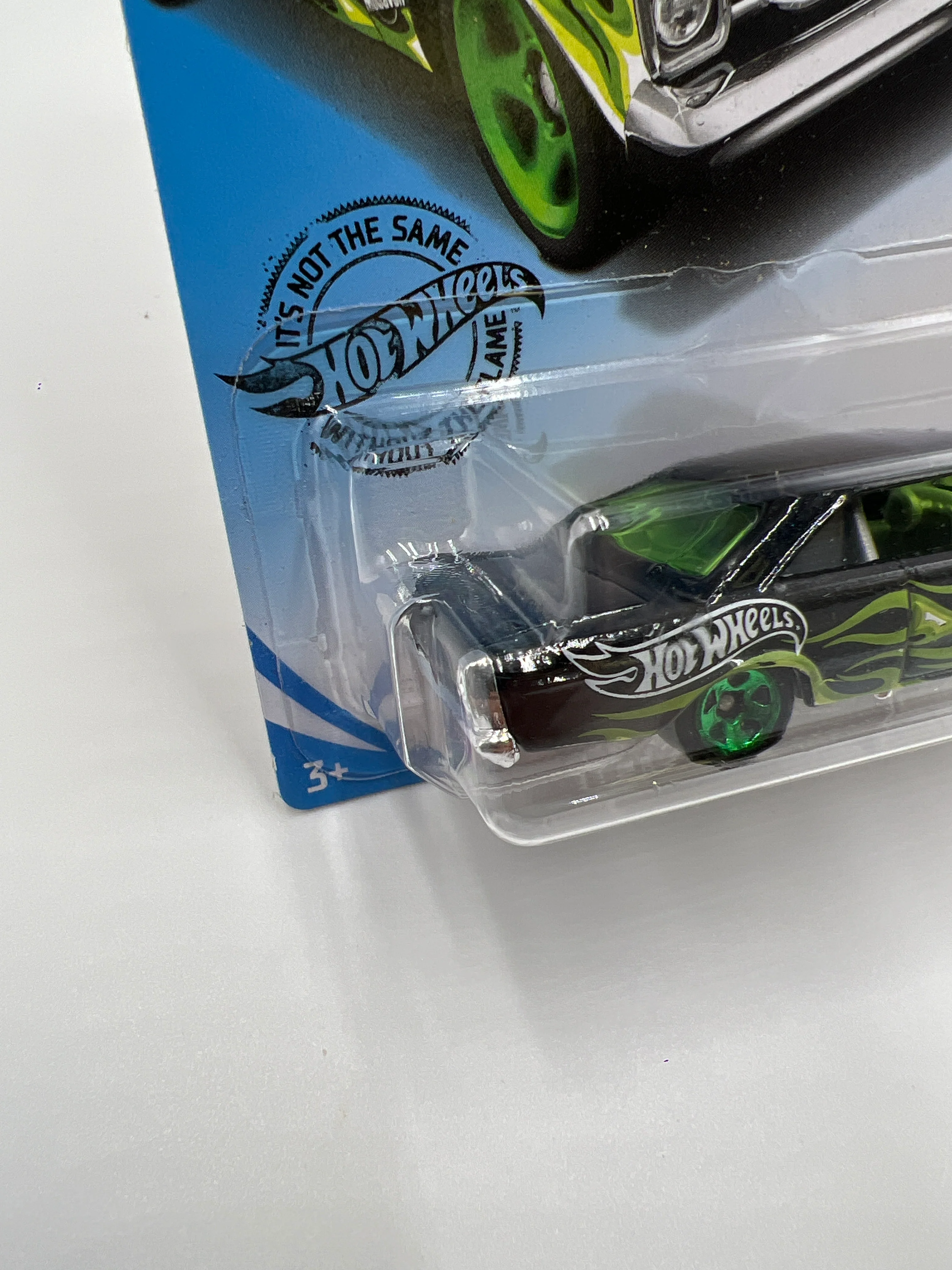2020 Hot Wheels Flames #221 65 Ford Galaxie Black 25E - Image 4