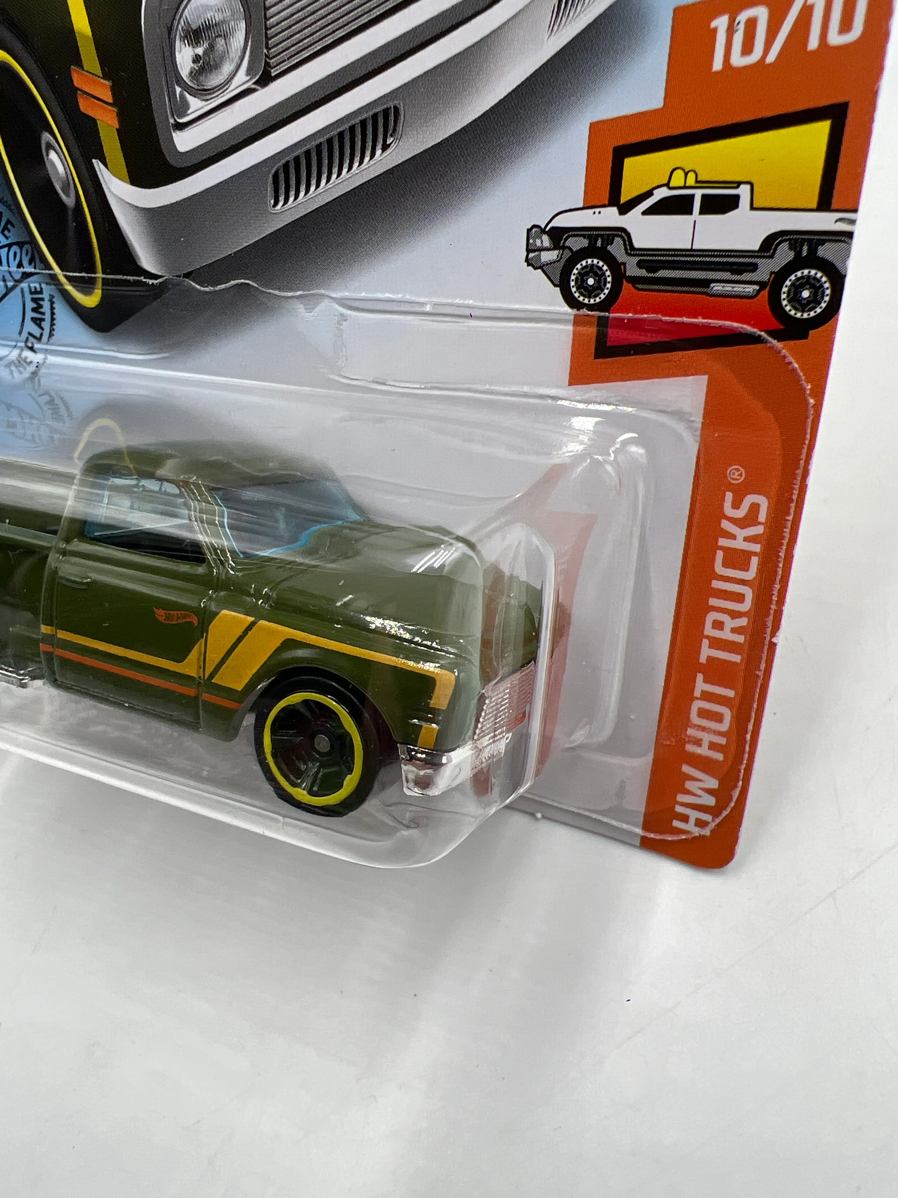 2020 Hot Wheels Hot Trucks #202 69 Chevy Pickup Green 16D - Image 3