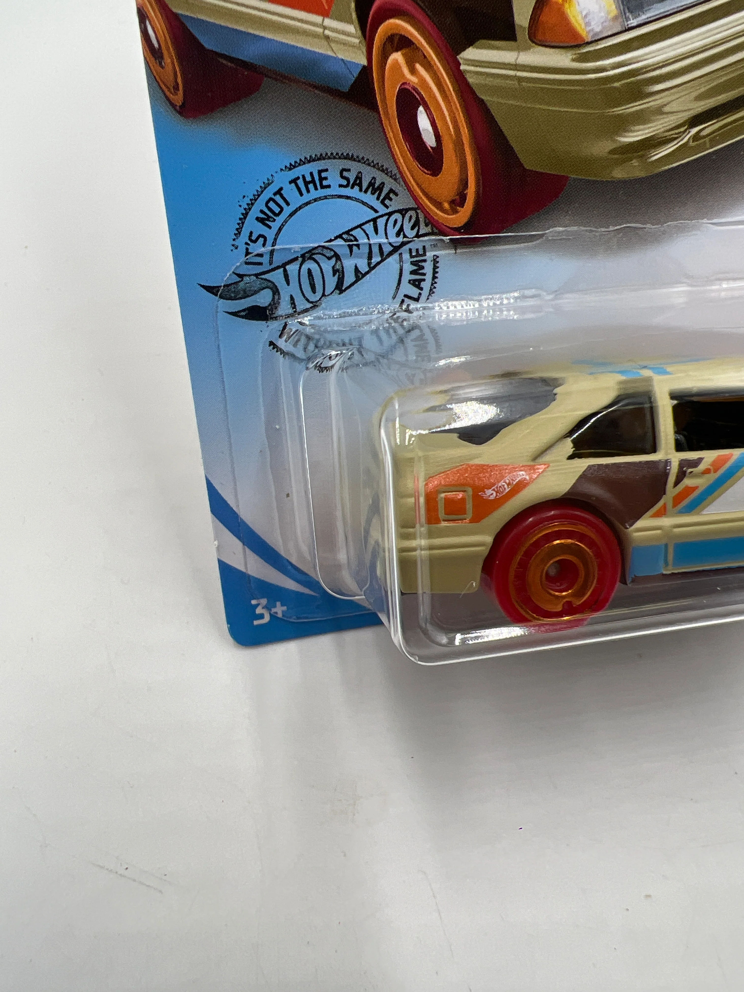 2020 Hot Wheels Art Cars #90 92 Ford Mustang Tan 19F - Image 5