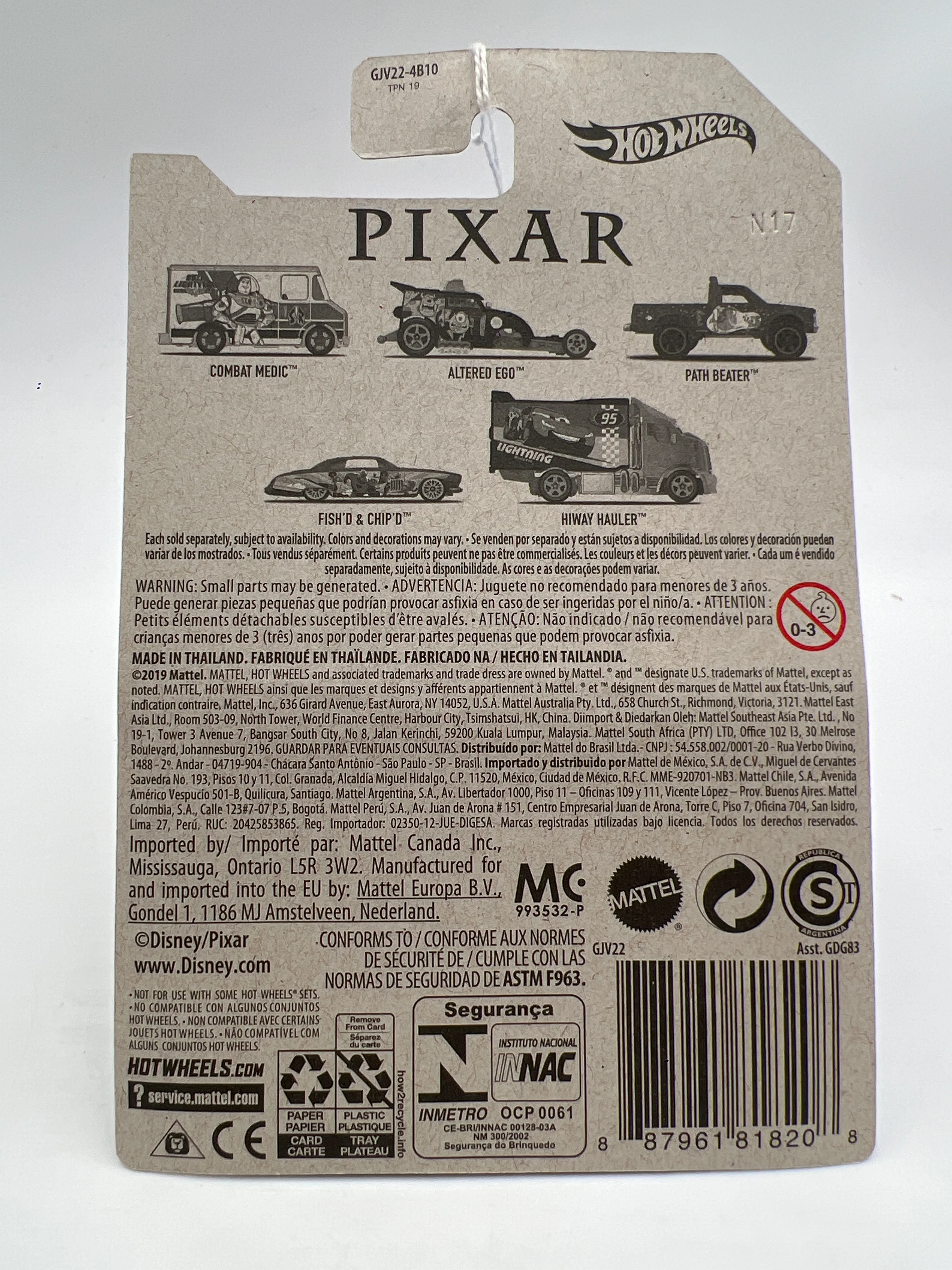 2020 Hot Wheels Disney Pixar #1 Toy Story Combat Medic - Image 6