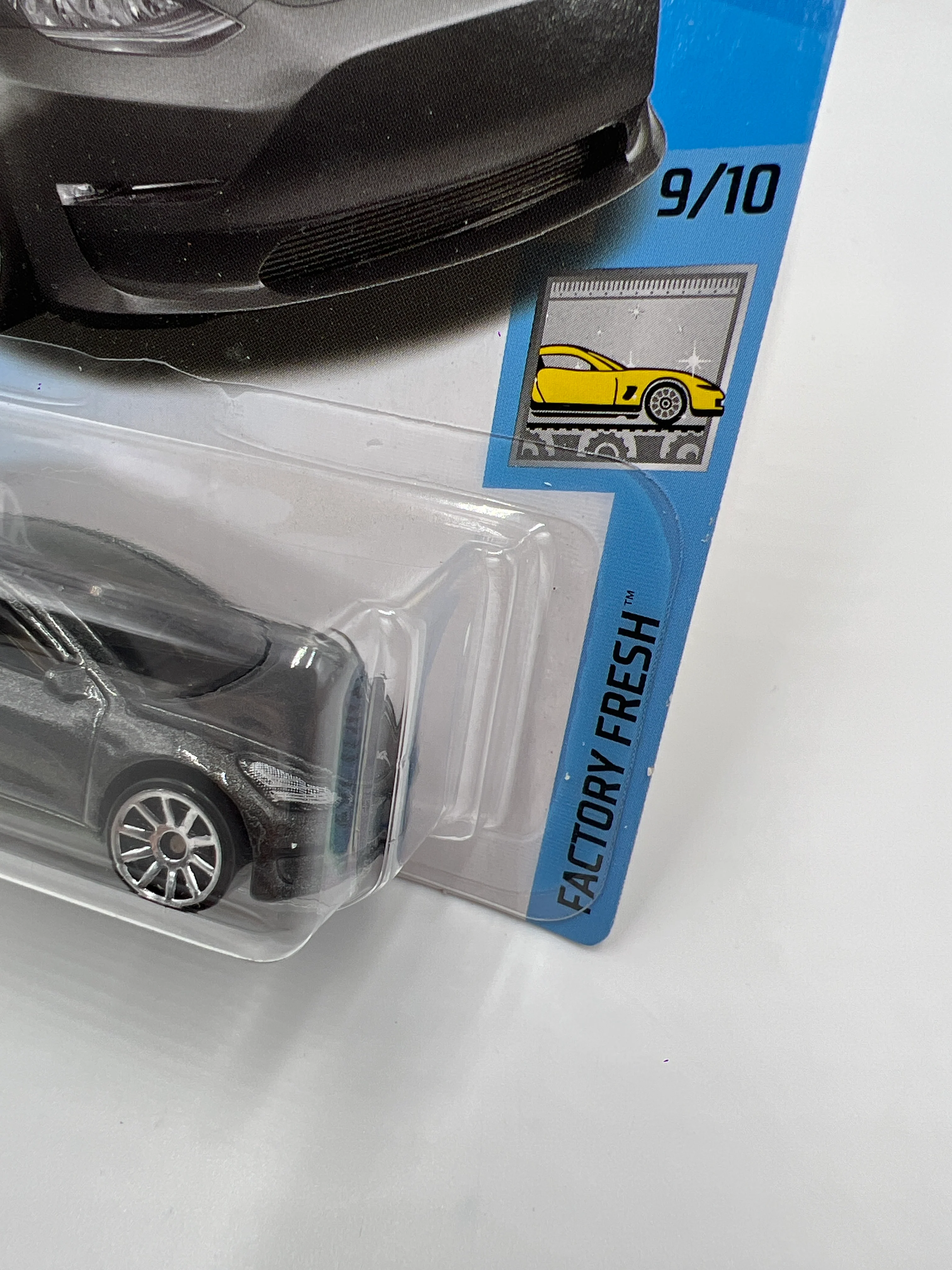 2020 Hot Wheels Factory Fresh #112 Tesla Model 3 Gray 48B - Image 3