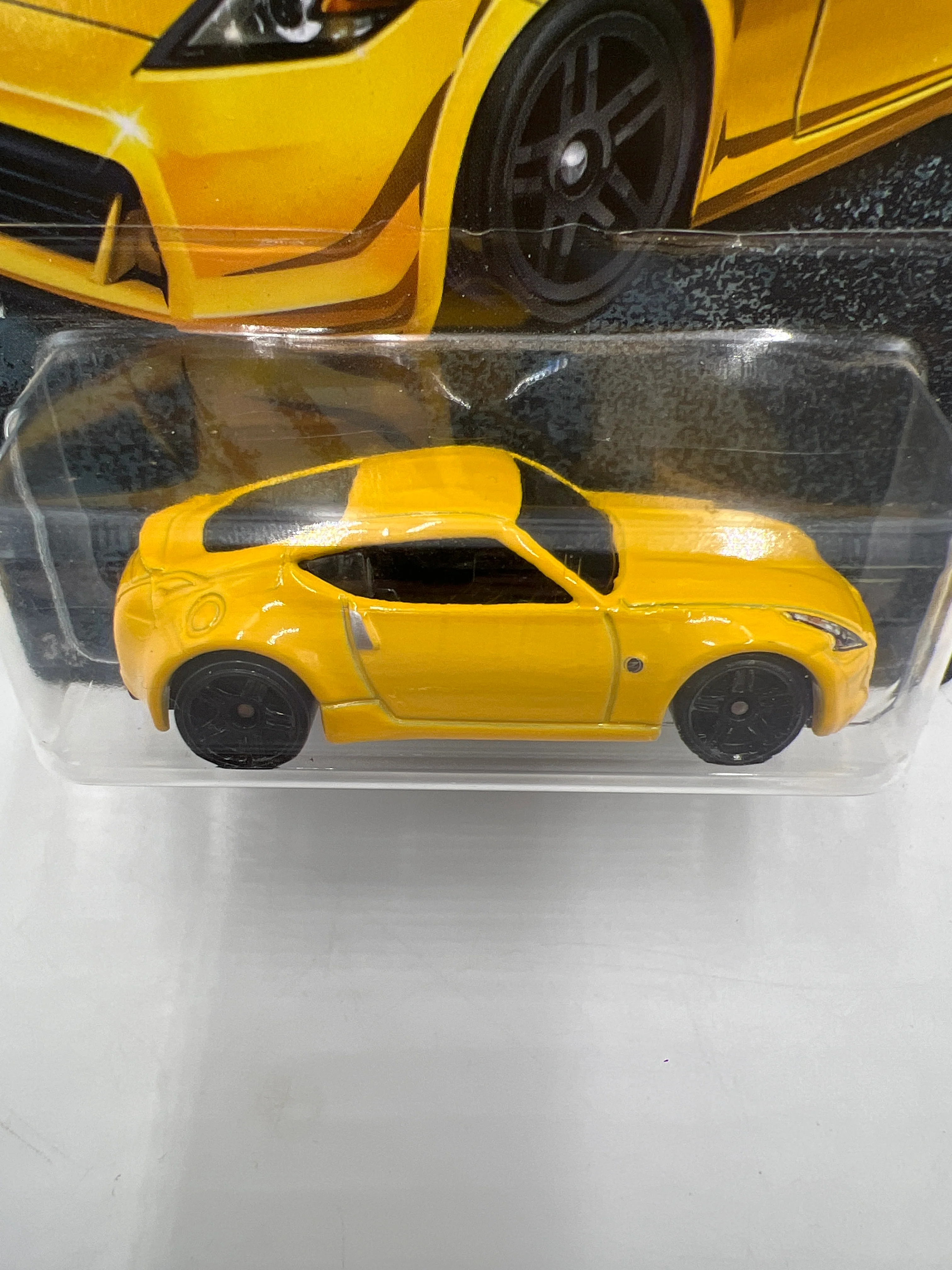 2020 Hot Wheels Fast and Furious 6 #2 Nissan 370Z Yellow 70B - Image 3