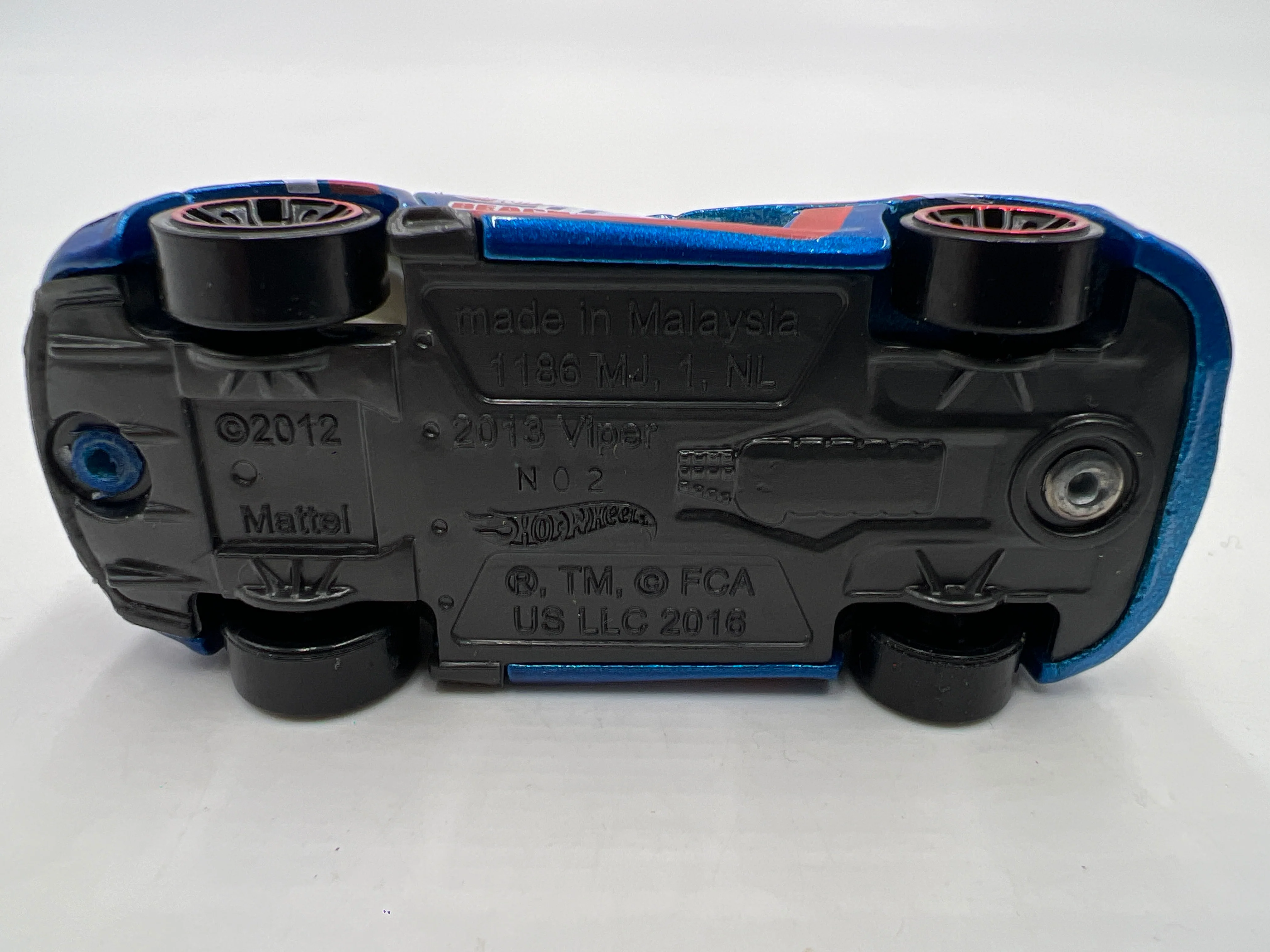2020 Hot Wheels Mystery Models Series 2 #3 Chase 2013 Dodge Viper SRT Blue - Image 6