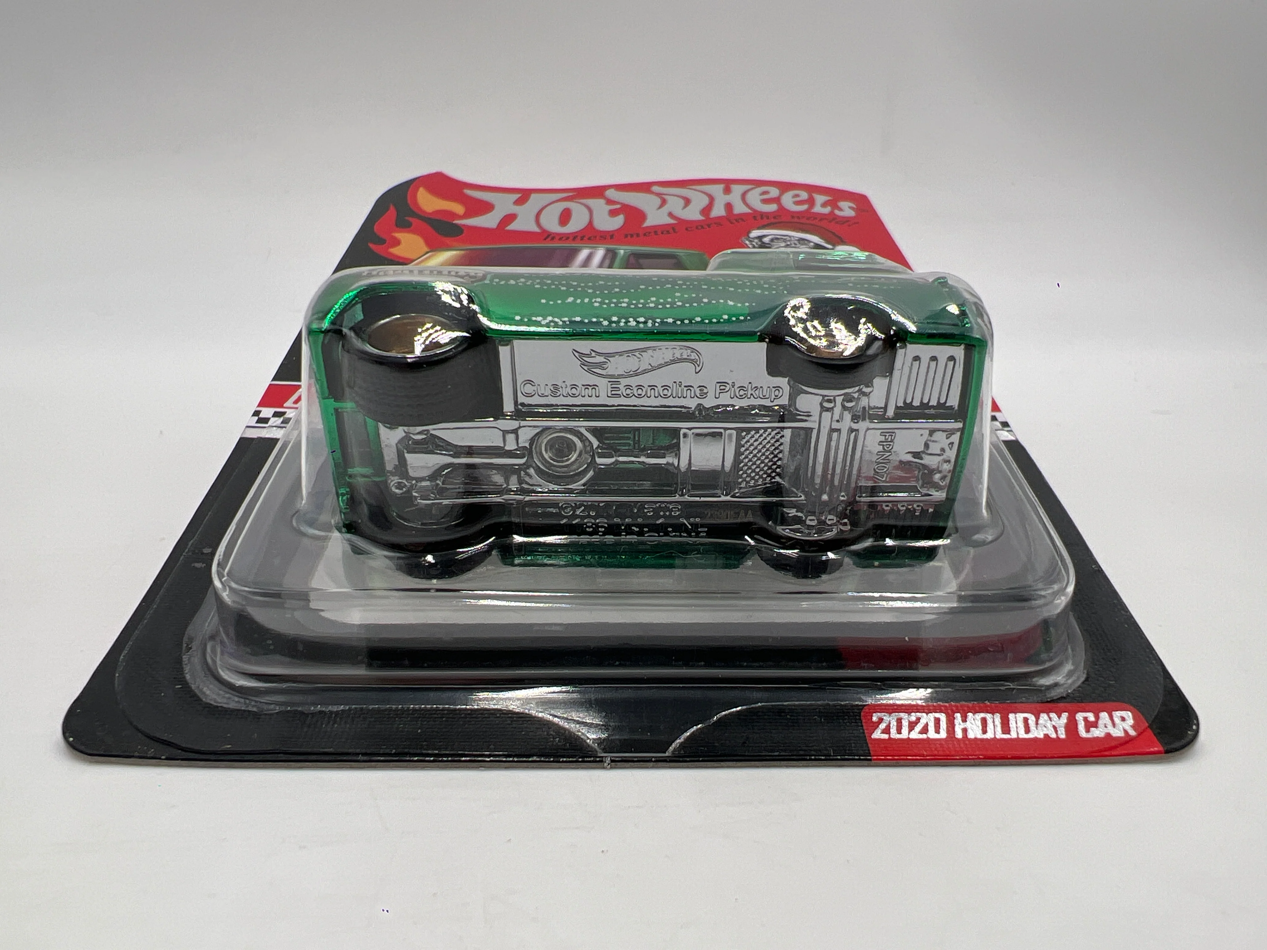 2020 Hot Wheels RLC Holiday Car #5650/20000 Hi-Po Hauler Green Gas Monkey W/Protector - Image 5