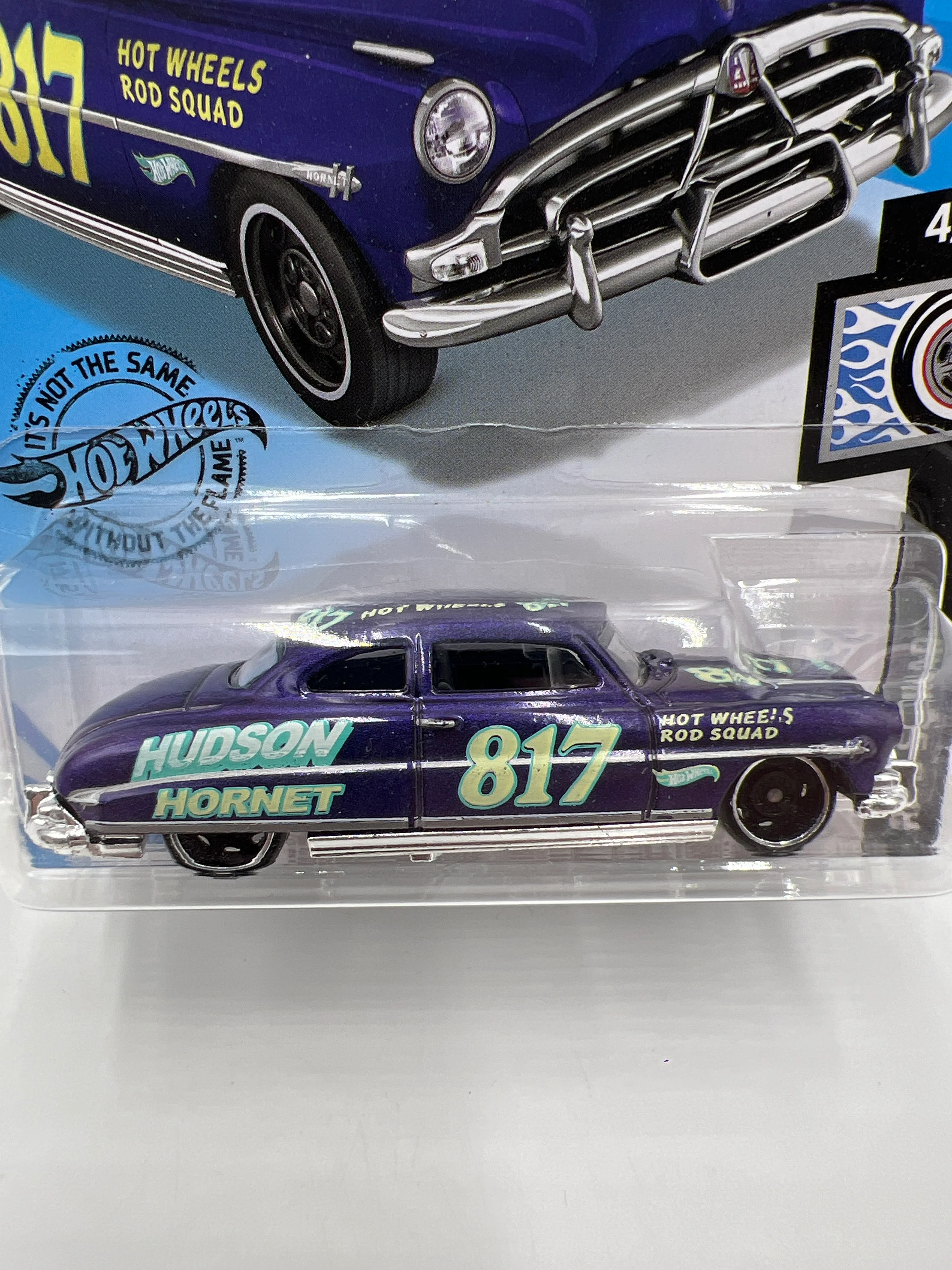 2020 Hot Wheels Rod Squad #140 52 Hudson Hornet Purple 37C - Image 2