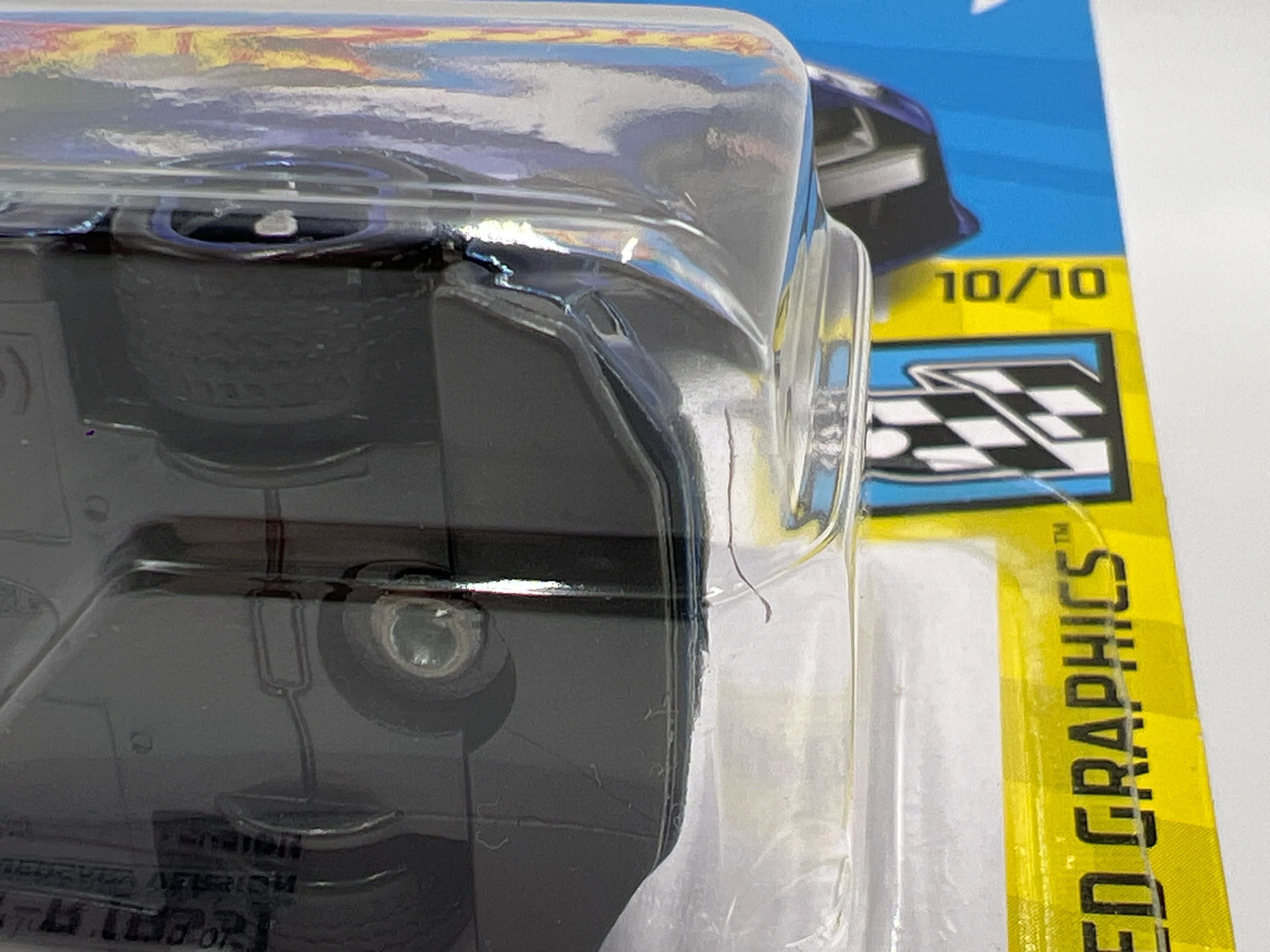 2020 Hot Wheels Super Treasure Hunt #137 17 Nissan GT-R R35 Blue W/Protector See Description - Image 6