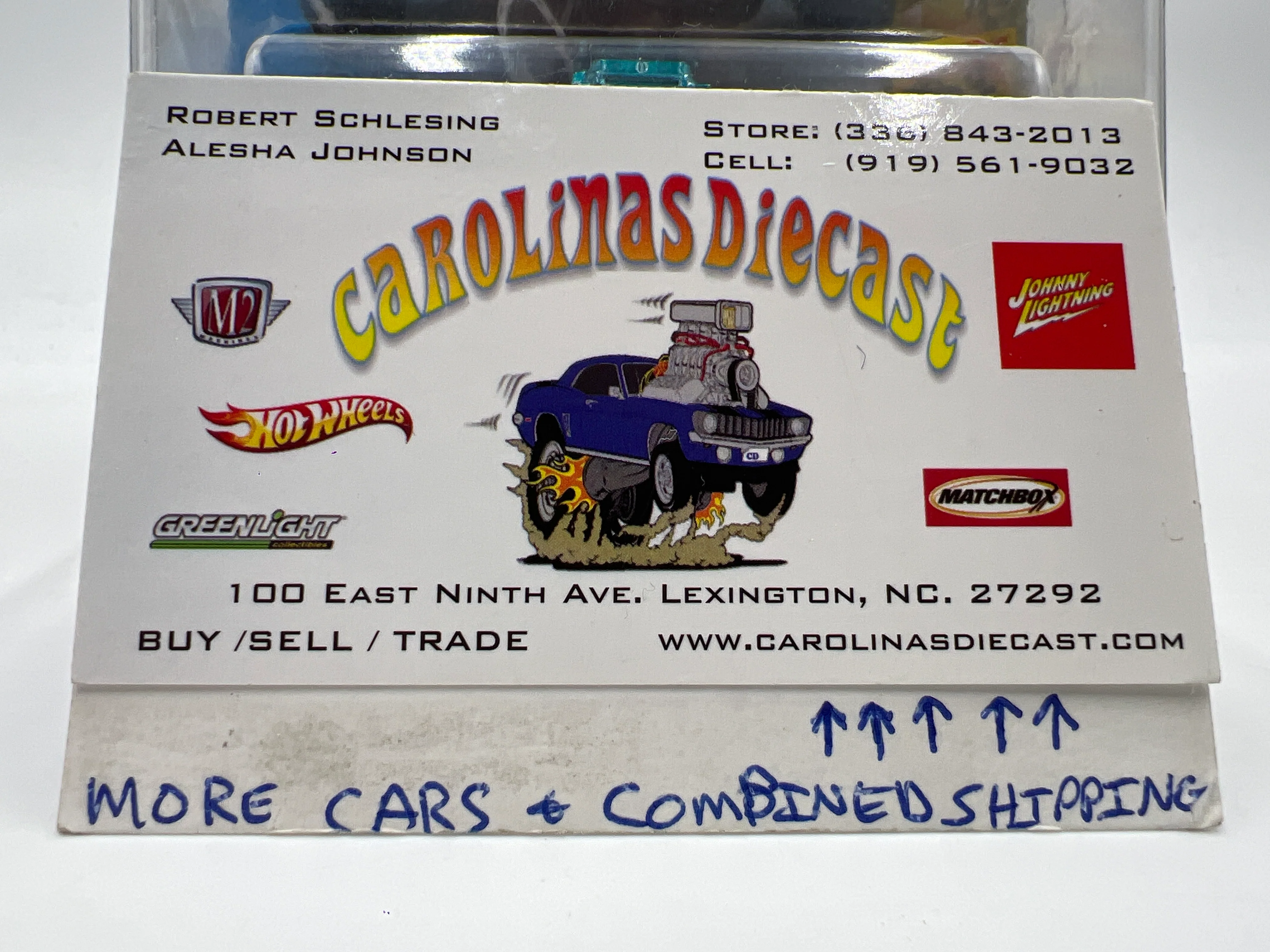2020 Hot Wheels Super Treasure hunt #71 67 Jeepster Commando Blue W/Protector - Image 9