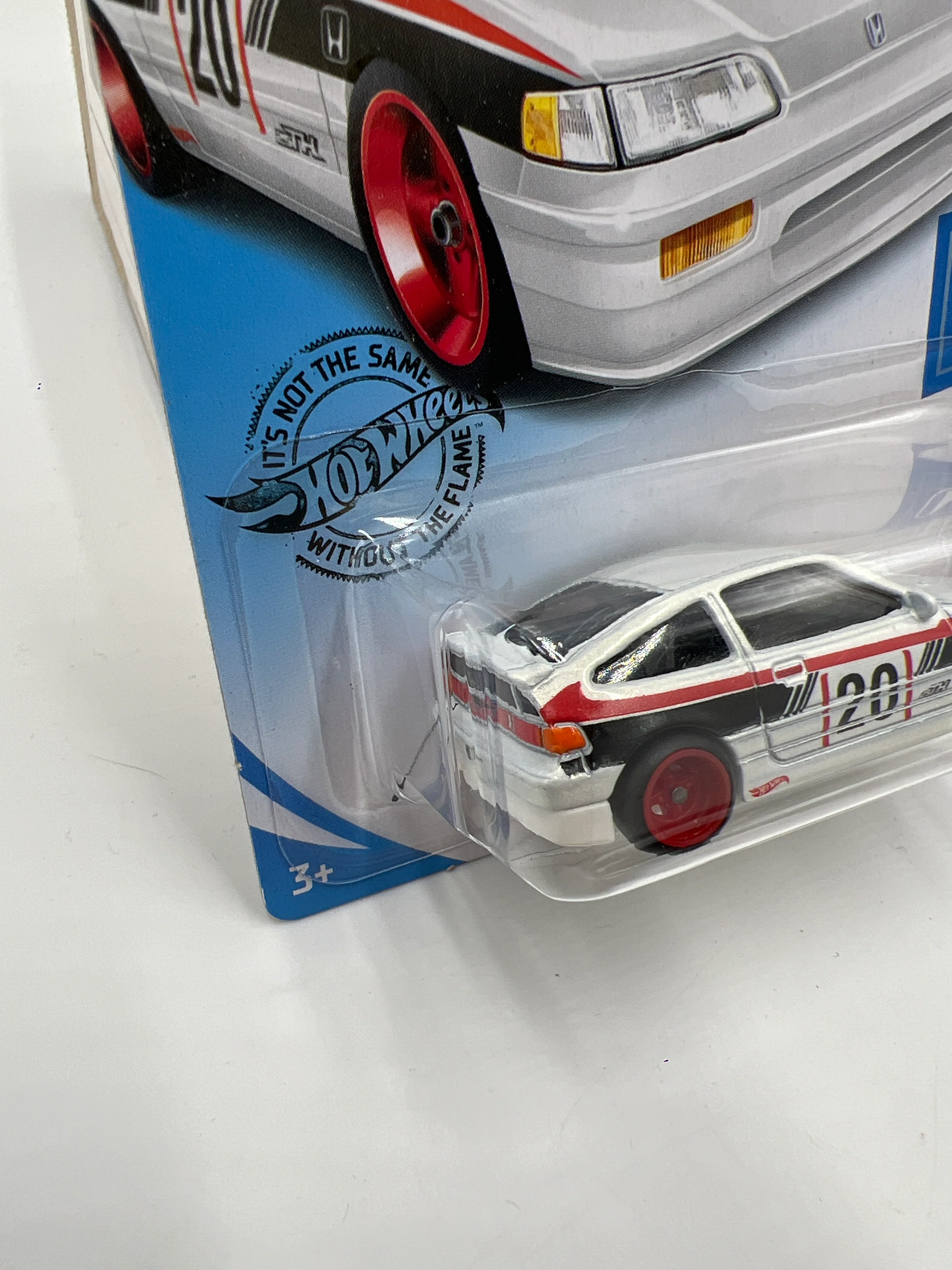 2020 Hot Wheels Super Treasure Hunt 88 Honda CR-X W/ Protector - Image 5