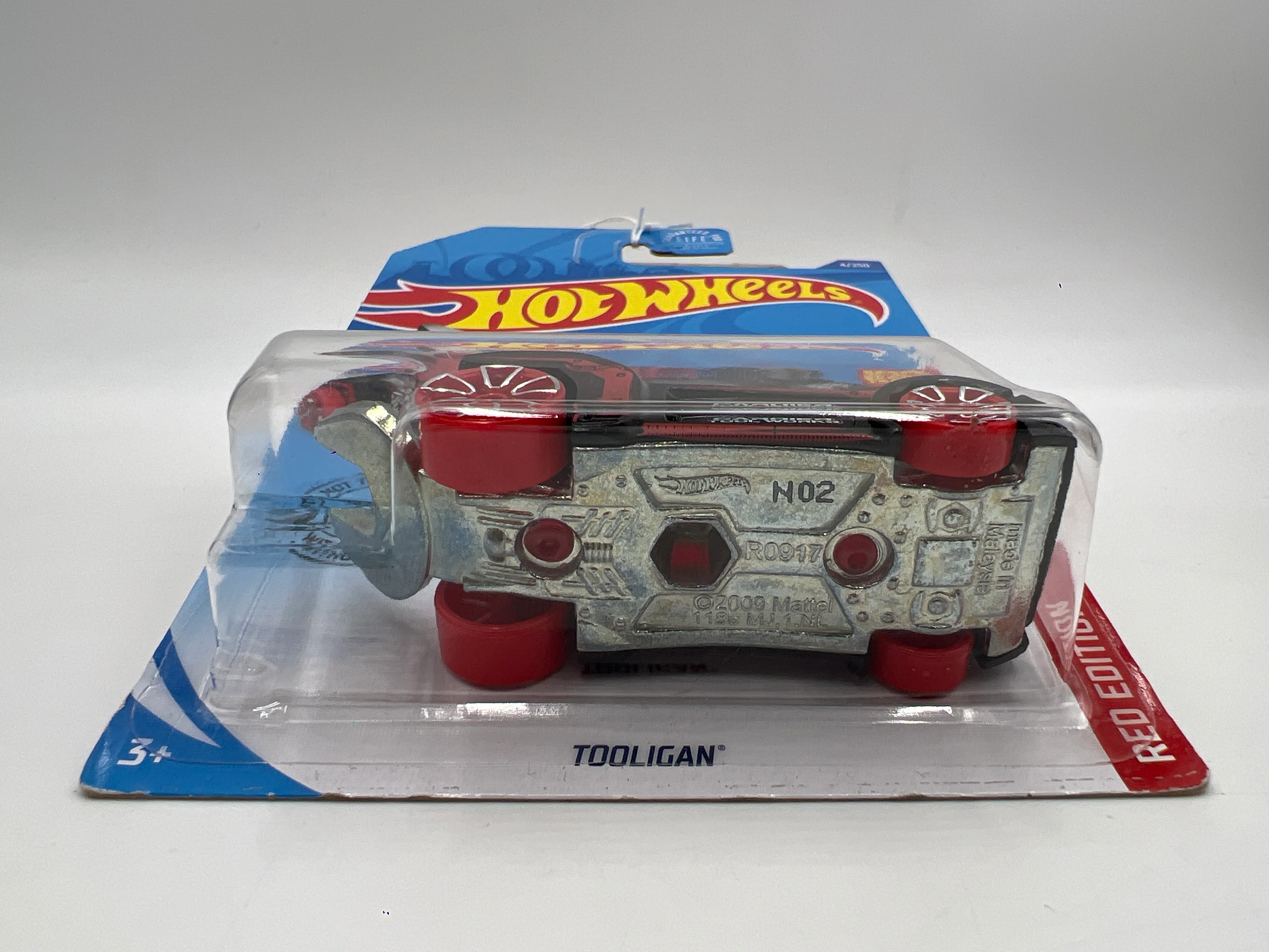 2020 Hot Wheels Target Exclusive Red Edition #4 Tooligan Black 148H - Image 5