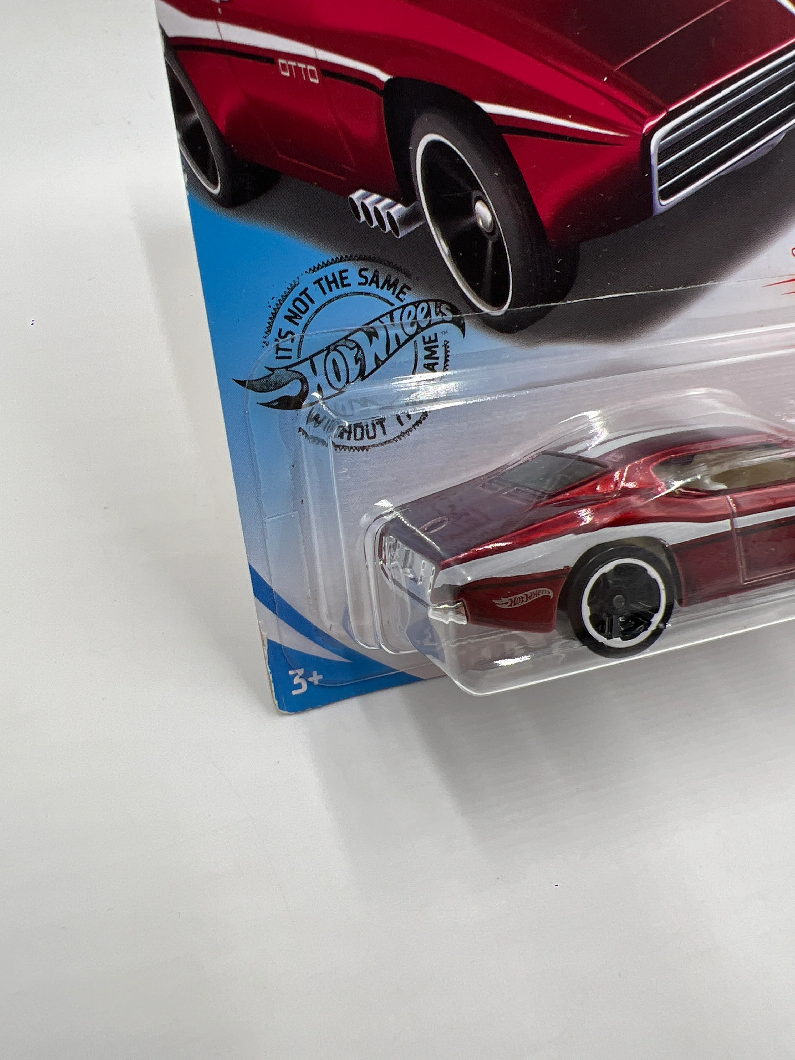 2020 Hot Wheels Target Exclusive Red Edition #173 Custom Otto Red 148i - Image 4