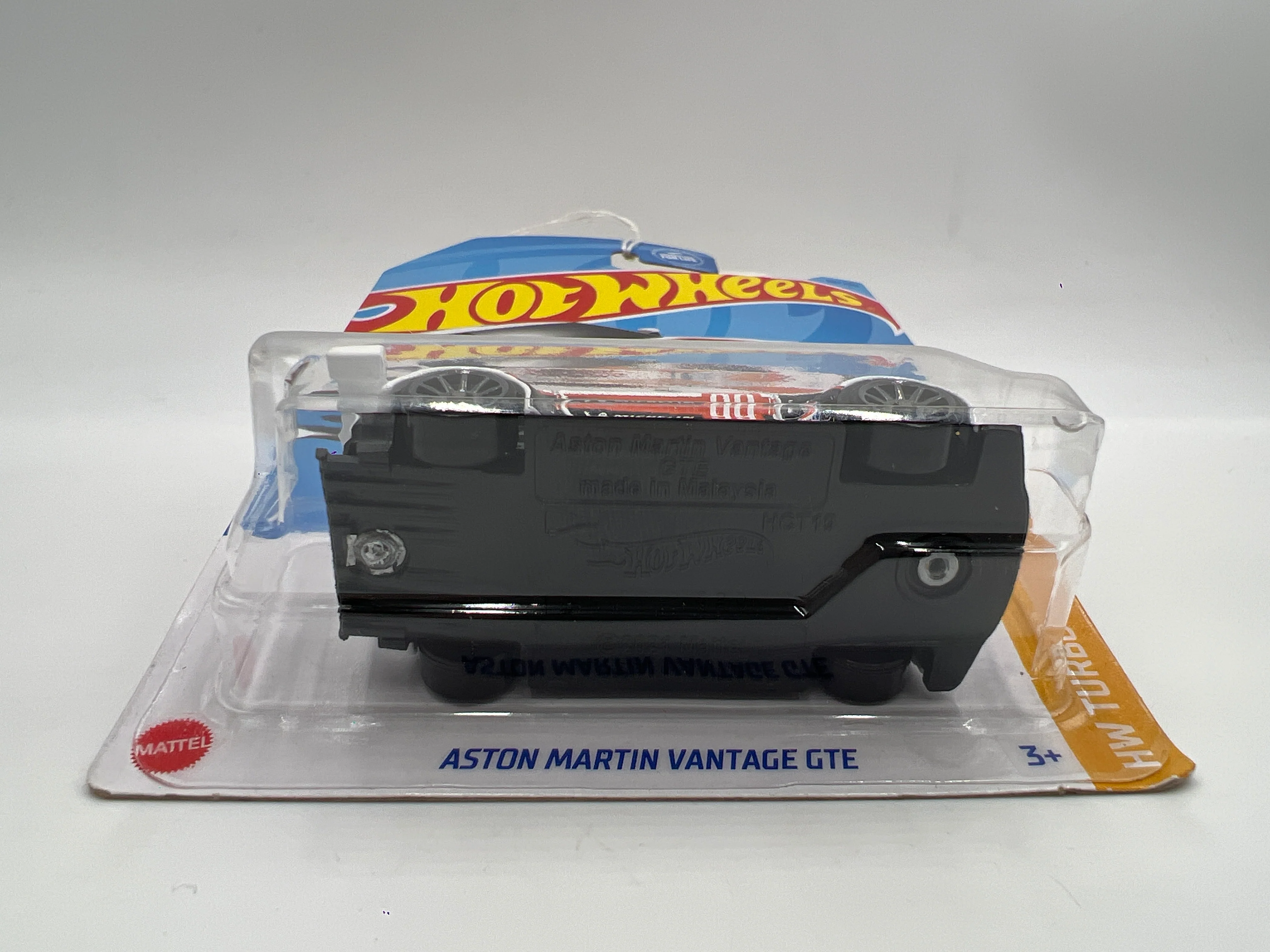 2023 Hot Wheels Turbo #98 Aston Martin Vantage GTE White Gulf 103E - Image 5