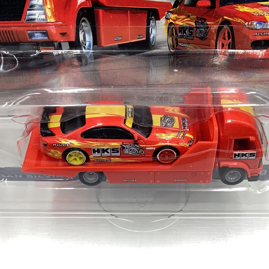 2021 HOT WHEELS CAR CULTURE TEAM TRANSPORT Nissan Silva s15 aero lift #40 280B - Image 3