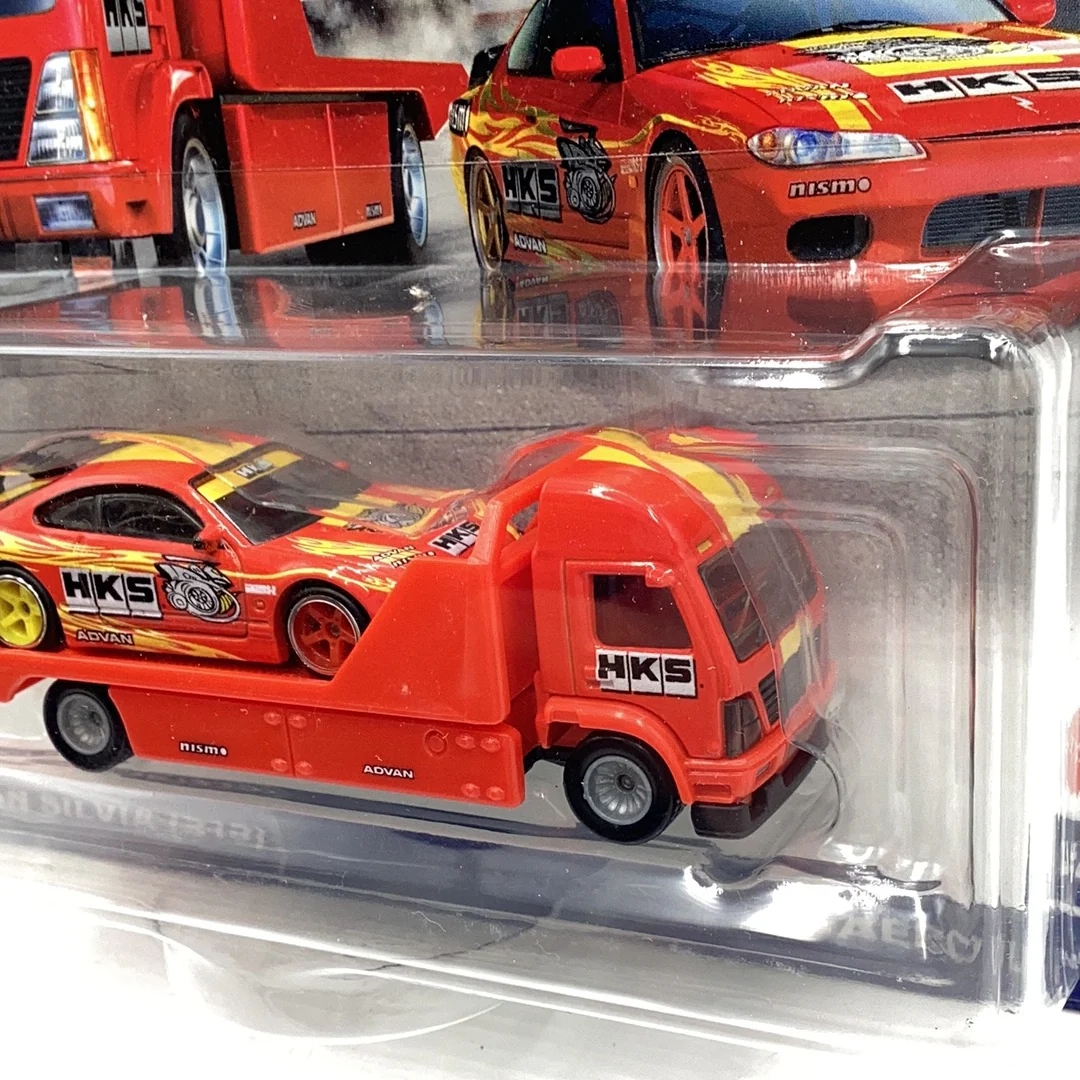 2021 HOT WHEELS CAR CULTURE TEAM TRANSPORT Nissan Silva s15 aero lift #40 280B - Image 4