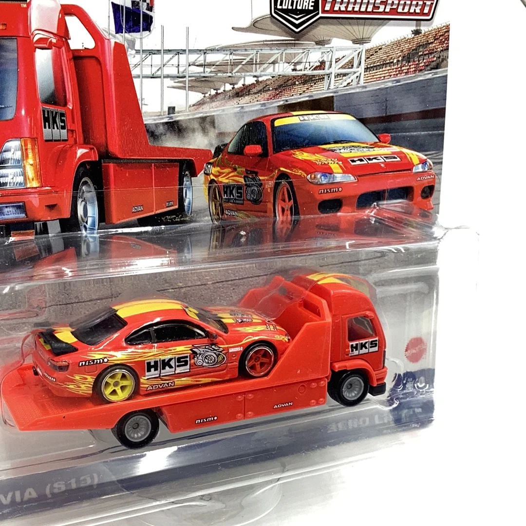 2021 HOT WHEELS CAR CULTURE TEAM TRANSPORT Nissan Silva s15 aero lift #40 280B - Image 5