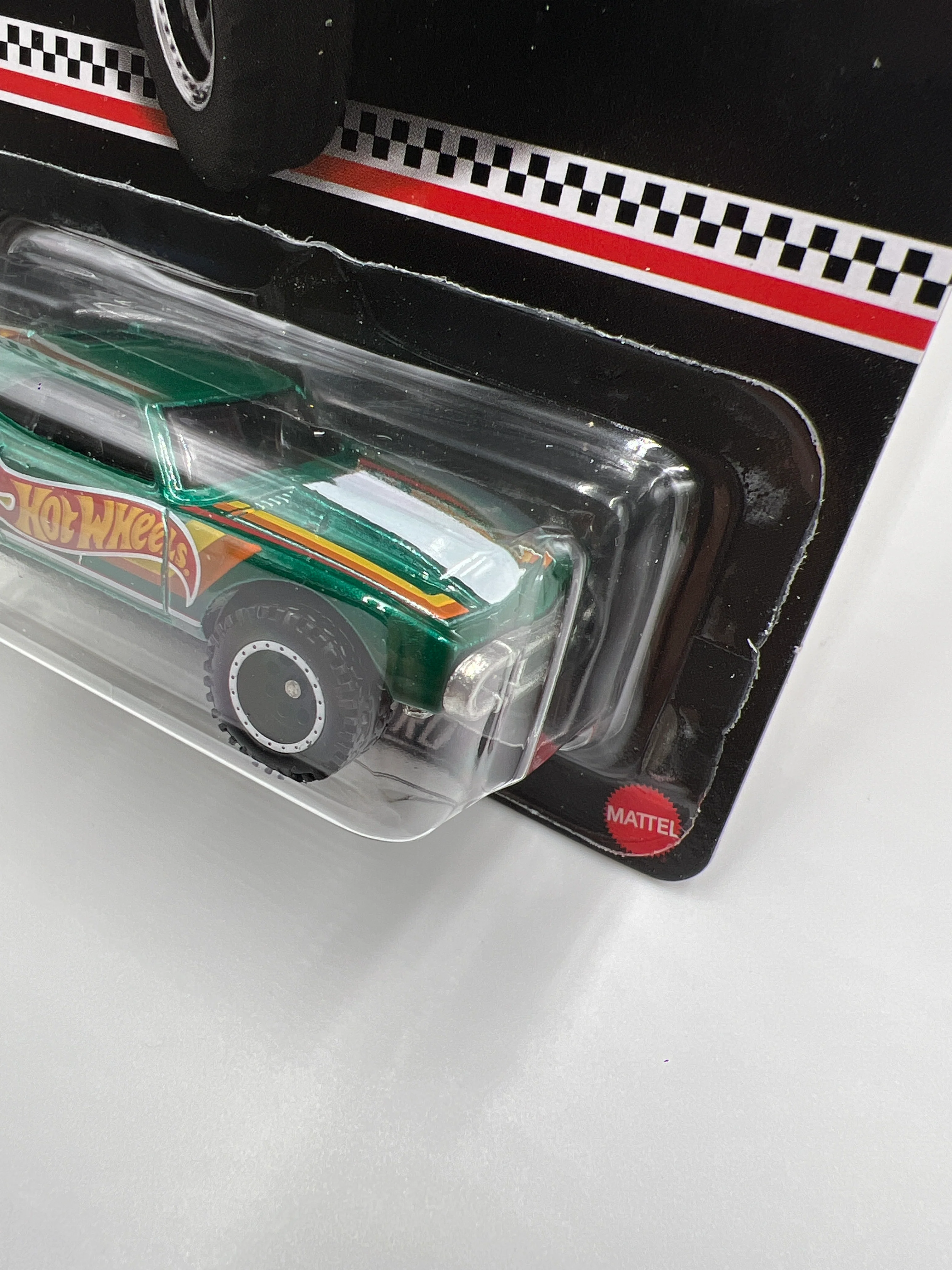 2021 Hot Wheels Collectors Edition Mail in #6 67 Off Road Camaro Green W/Protector - Image 4