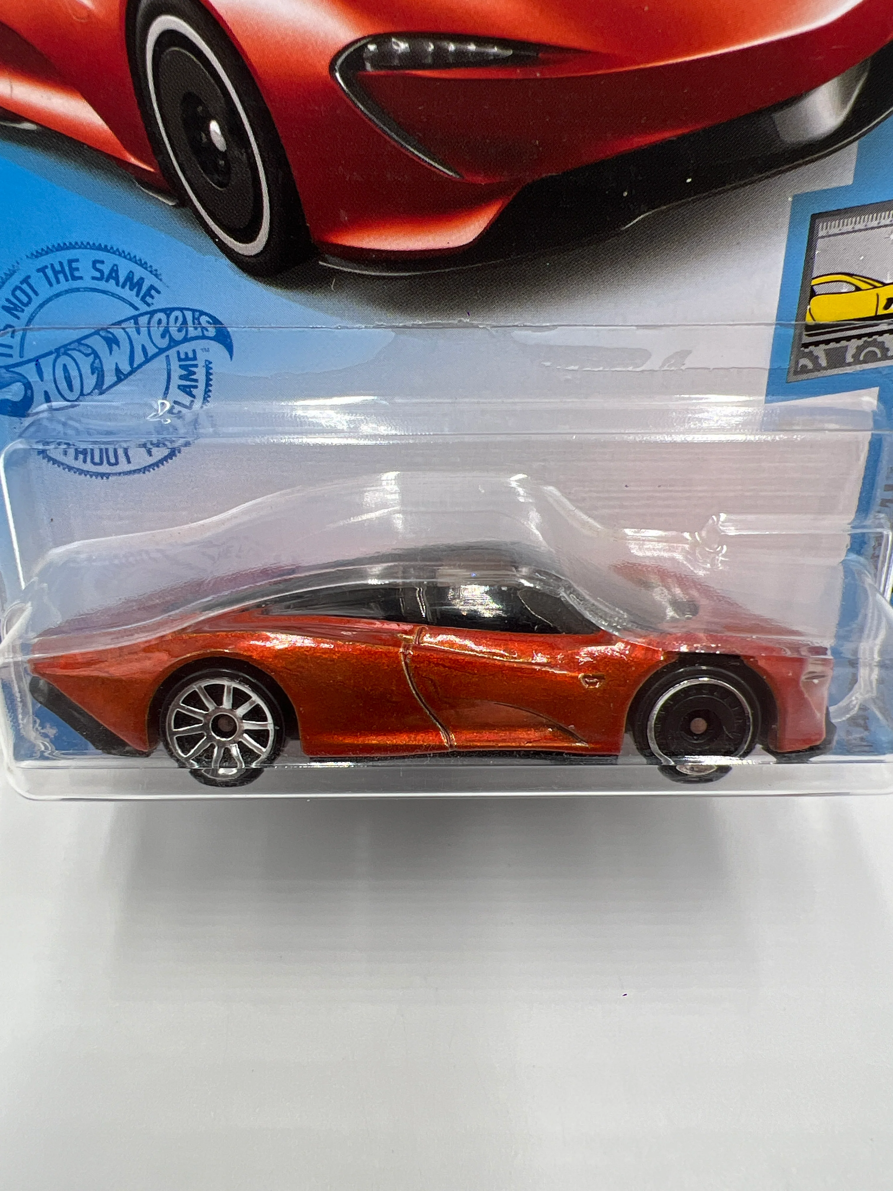 2021 Hot Wheels Factory Fresh #112 McLaren Speedtail Orange 103C - Image 2