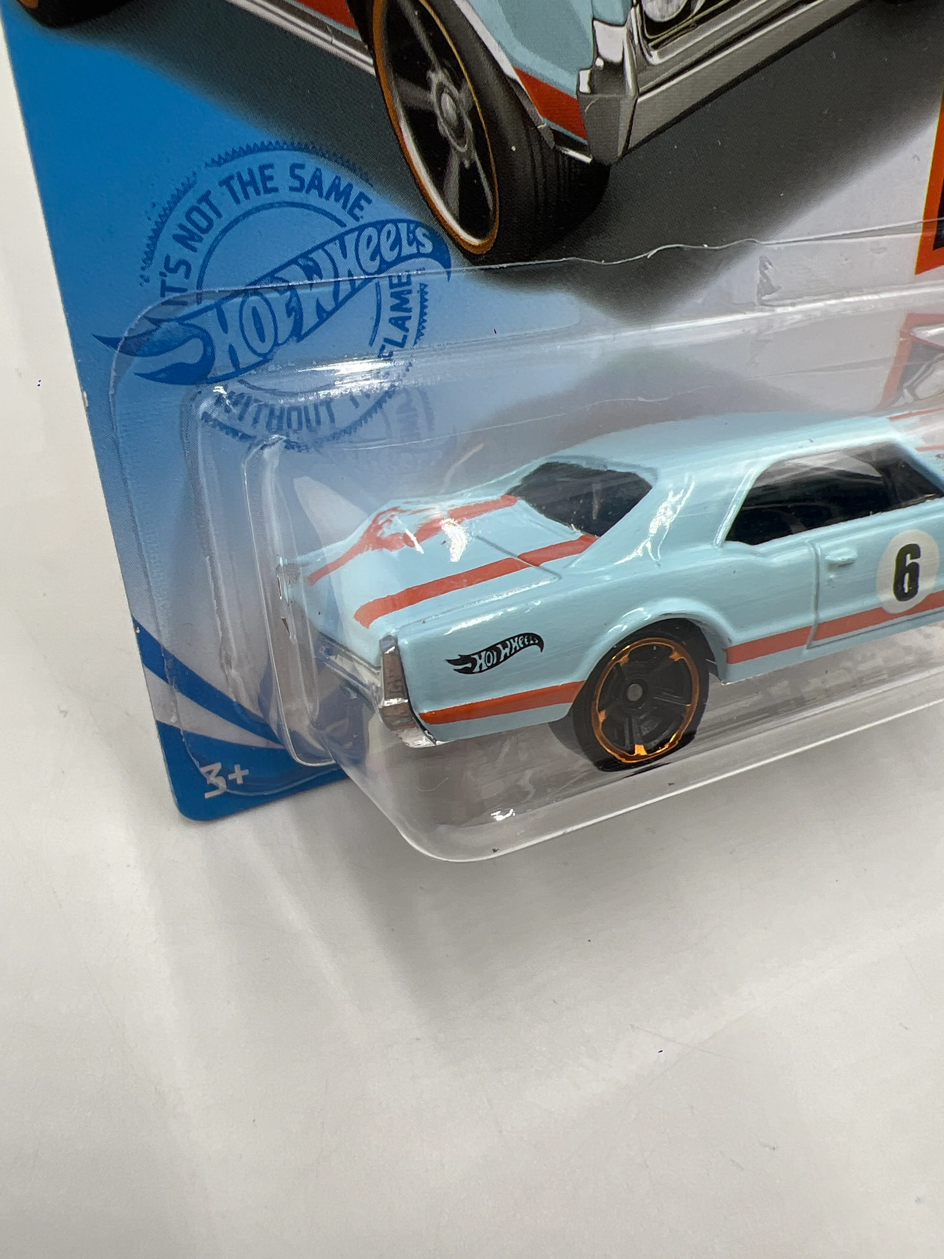 2021 Hot Wheels Muscle Mania #231 67 Oldsmobile 442 Gulf Blue 50D - Image 5