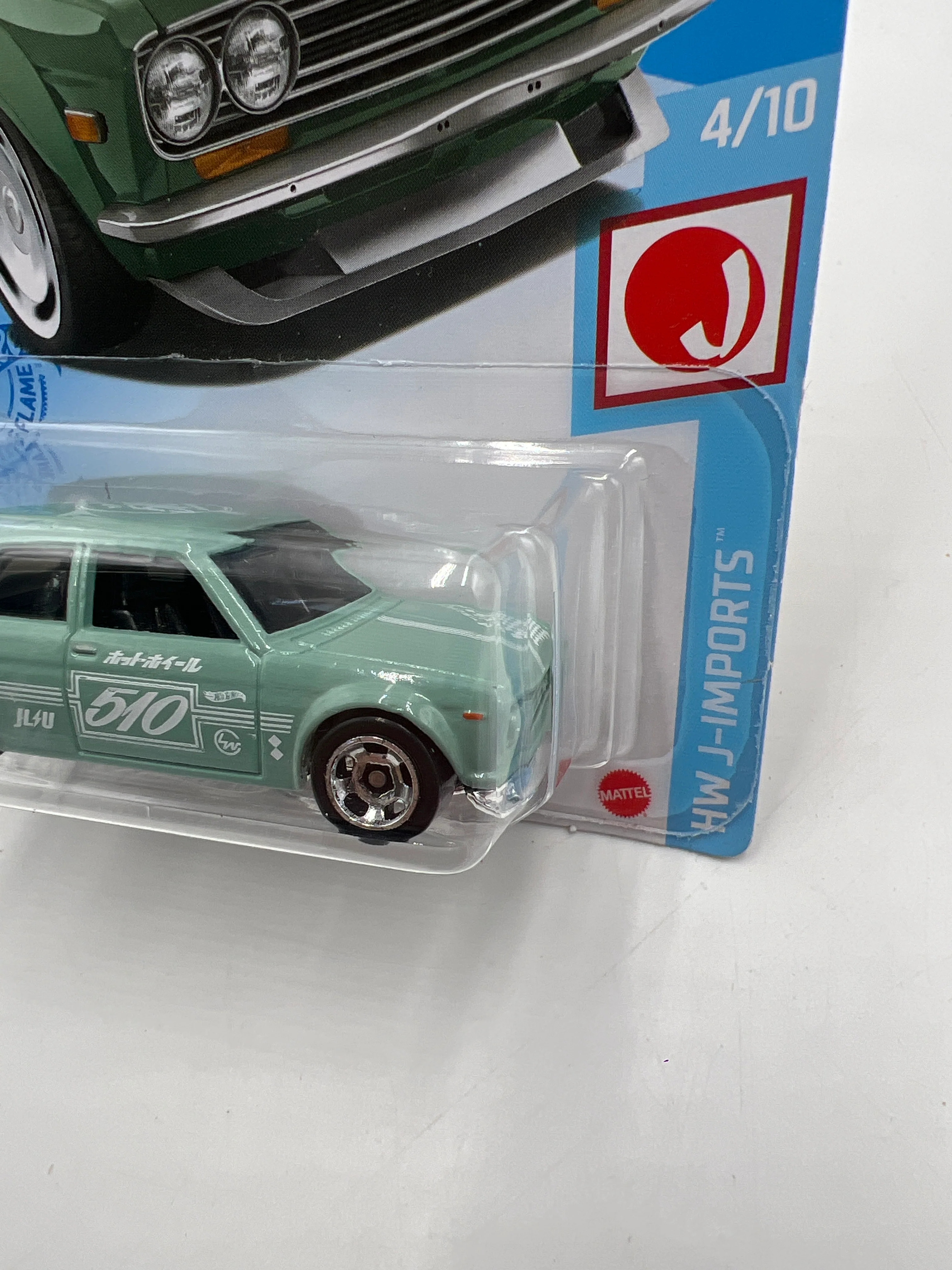 2021 Hot Wheels J Imports #162 71 Datsun 510 87B - Image 4
