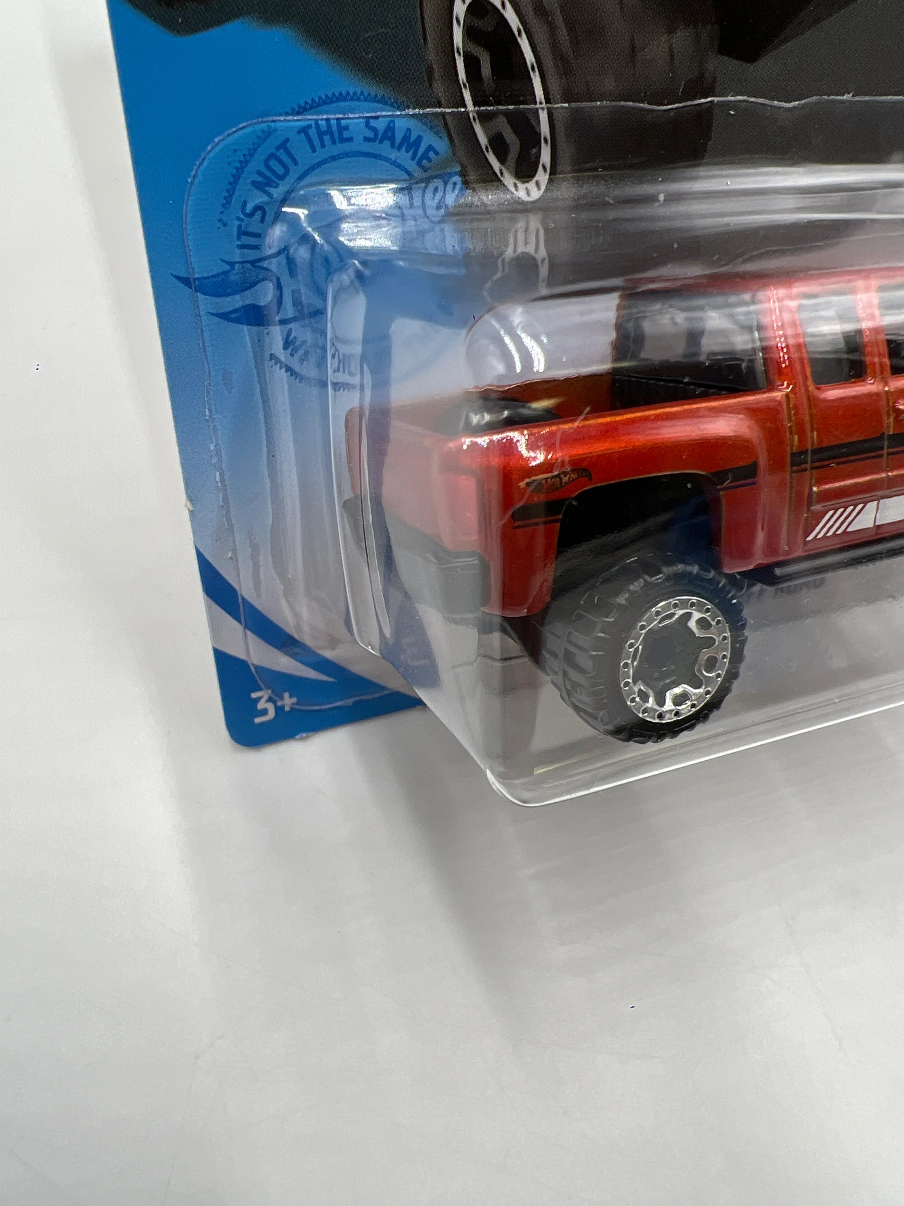 2021 Hot Wheels HW Hot Trucks #185 Chevy Silverado Off Road Orange 7A - Image 5