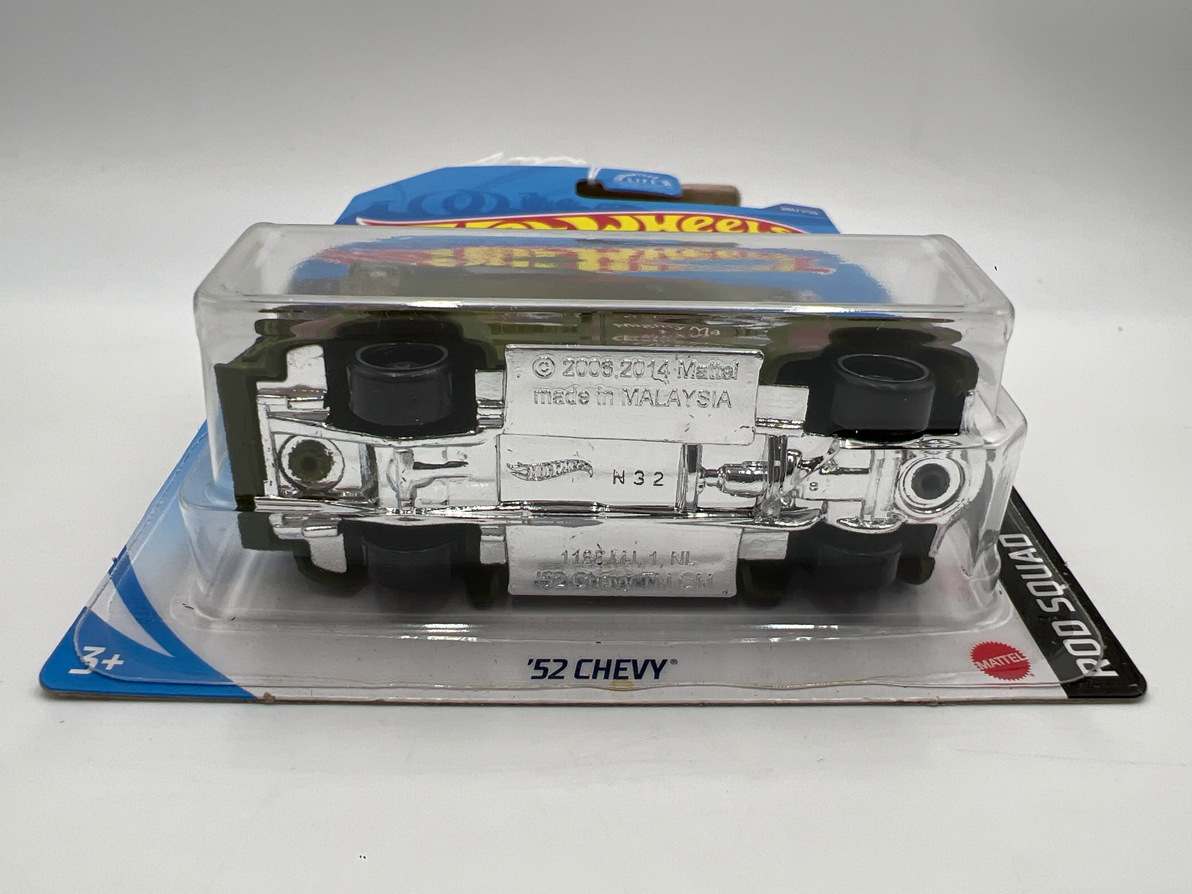 2021 Hot Wheels Rod Squad #201 52 Chevy Green 7F - Image 5
