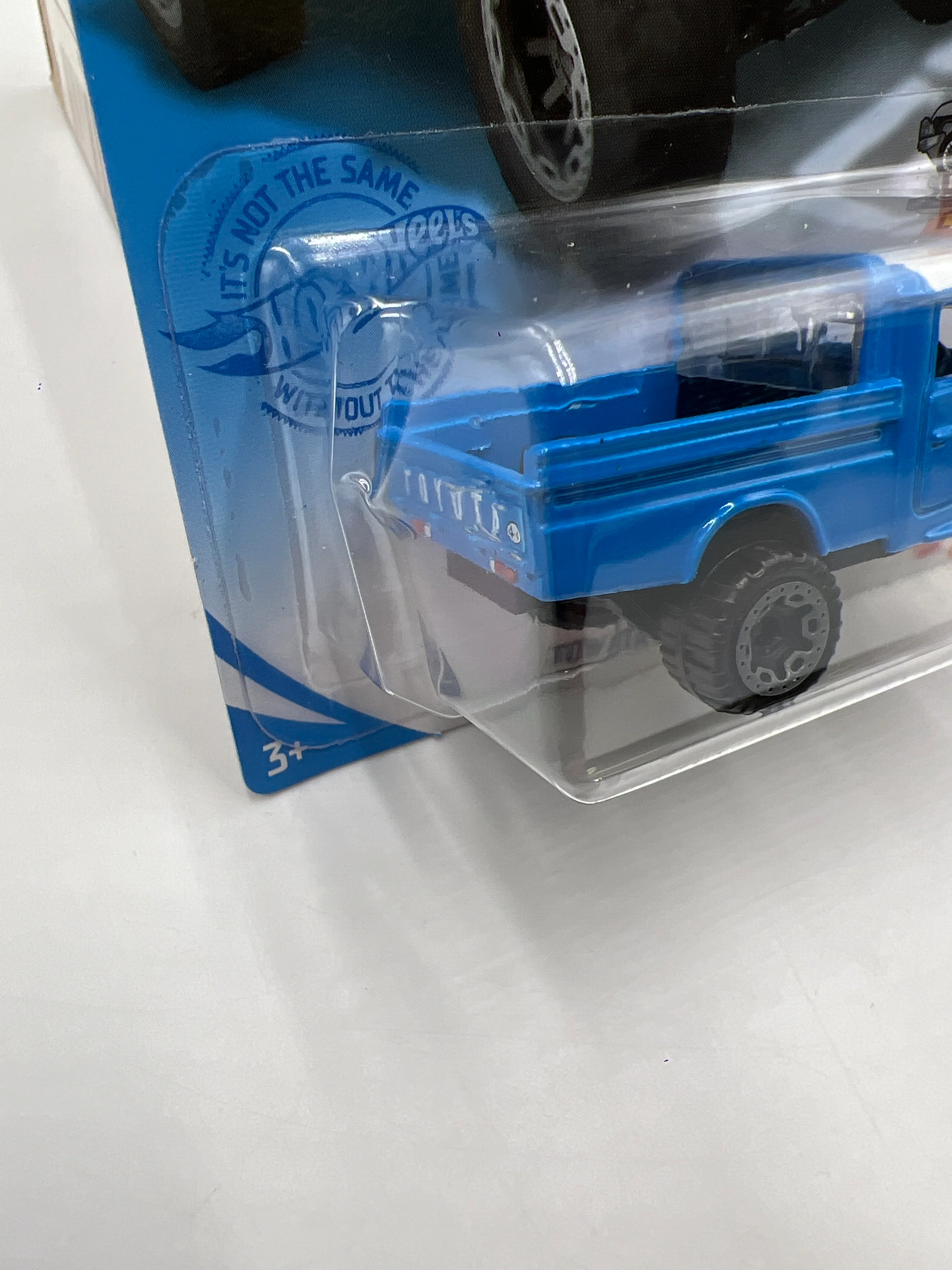 2021 Hot Wheels HW Hot Trucks #202 Toyota Land Cruiser Blue 92F - Image 4