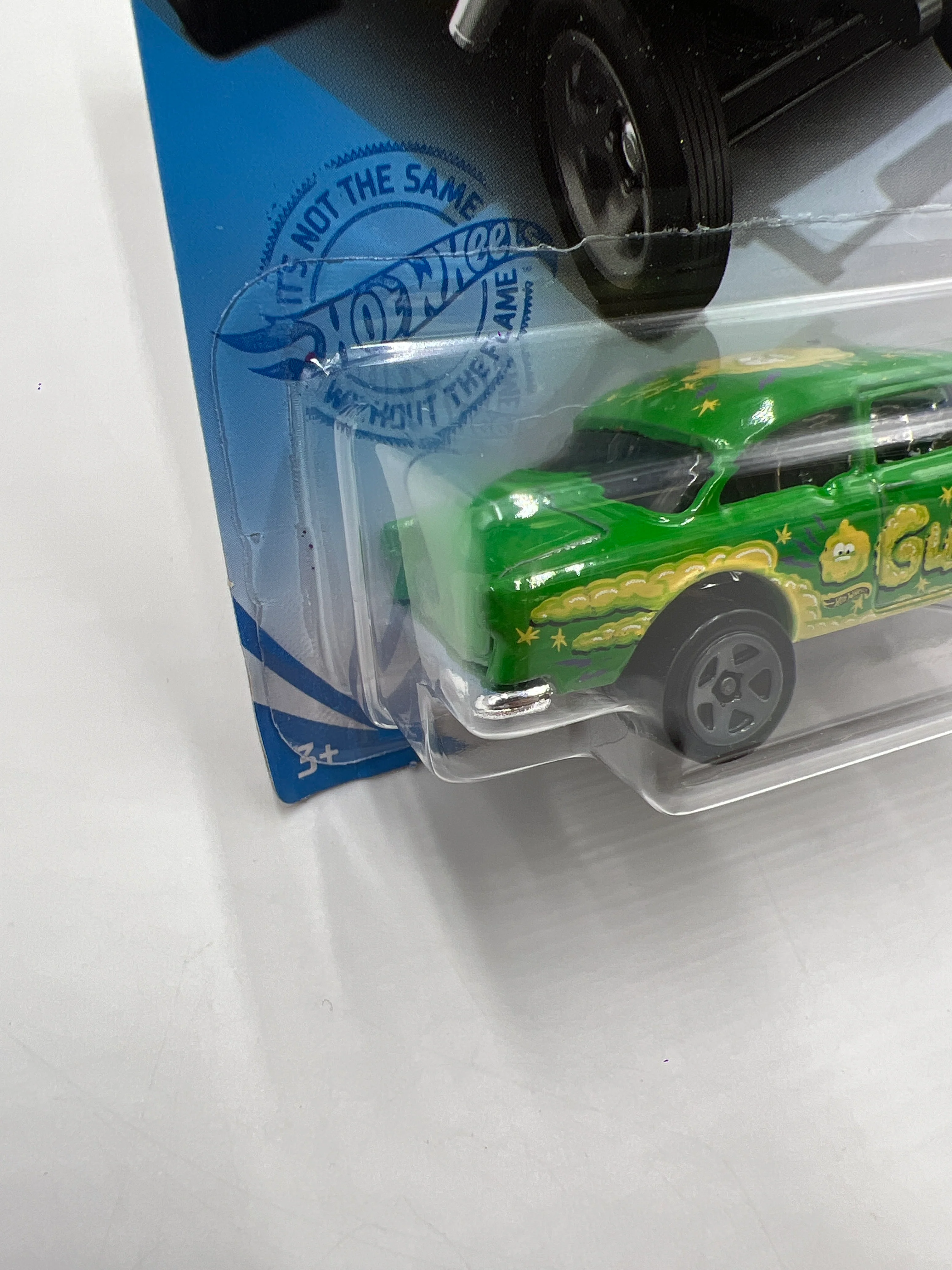 2021 Hot Wheels HW Mattel Games #121 55 Chevy Bel Air Gasser Guster Green 12B - Image 5