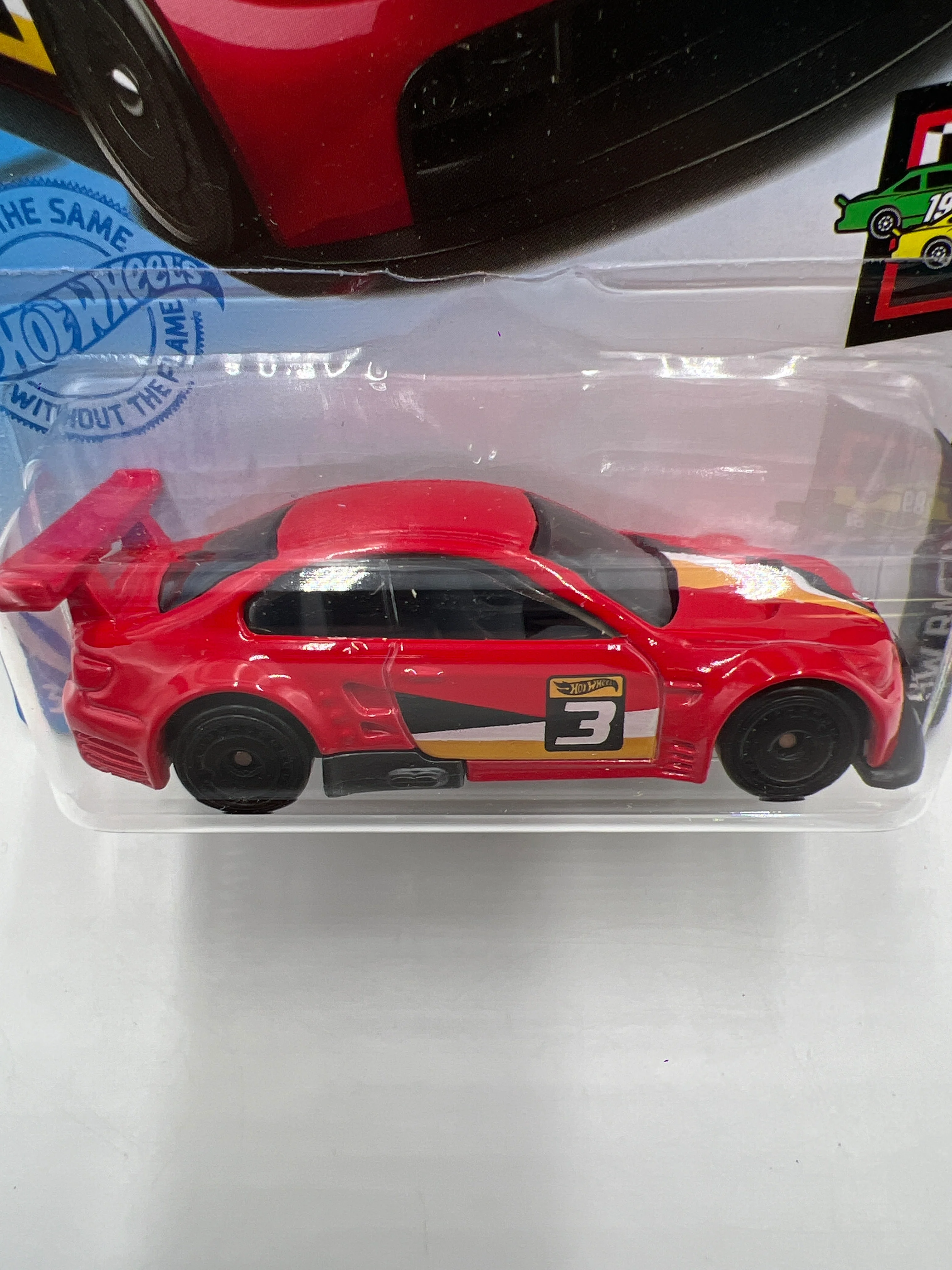 2021 Hot Wheels HW Race Day #57 BMW M3 GT2 Red 109i - Image 3