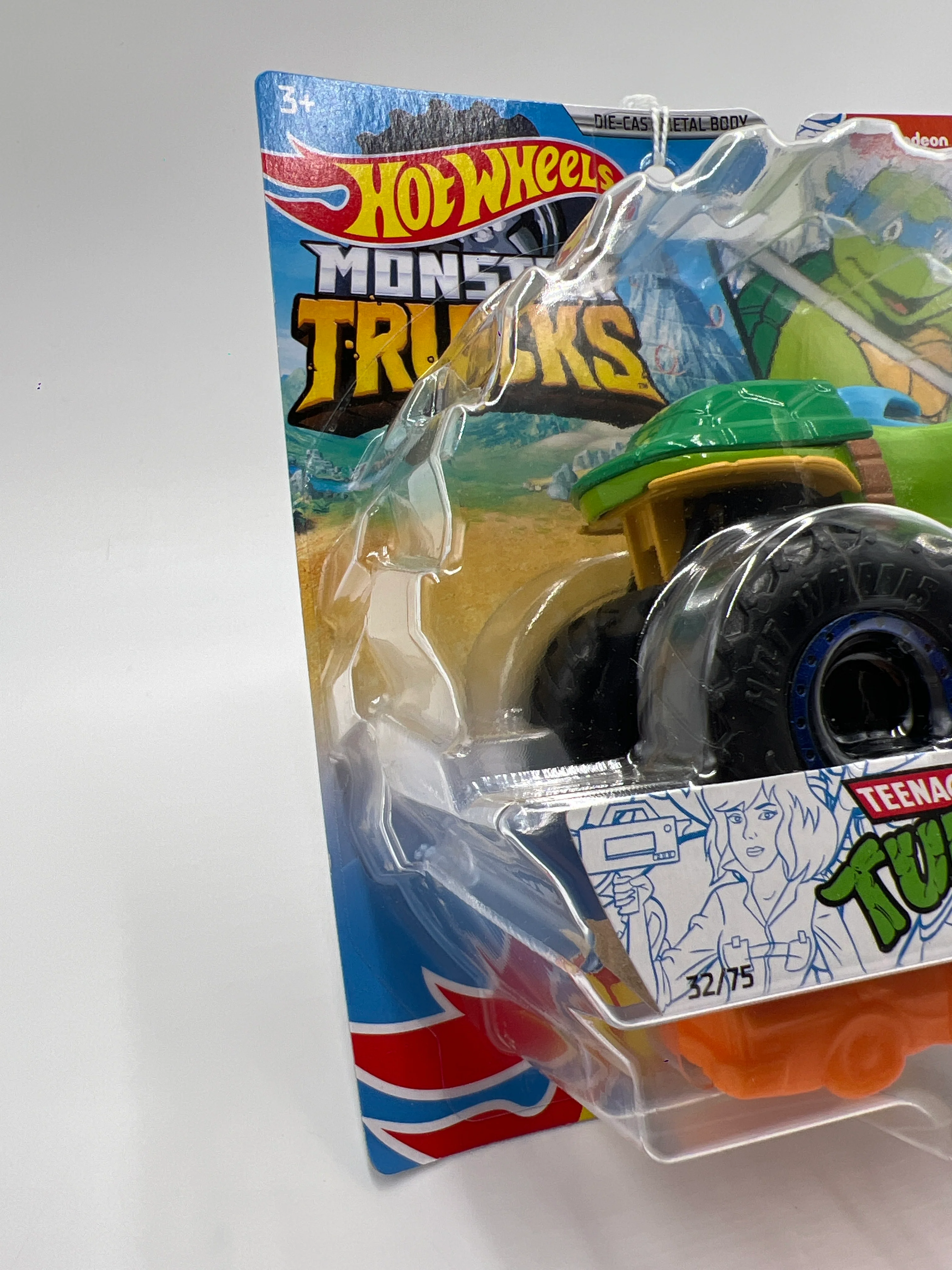 Hot Wheels Monster Trucks Teenage Mutant Ninja Turtles #32 Leonardo 124C - Image 4