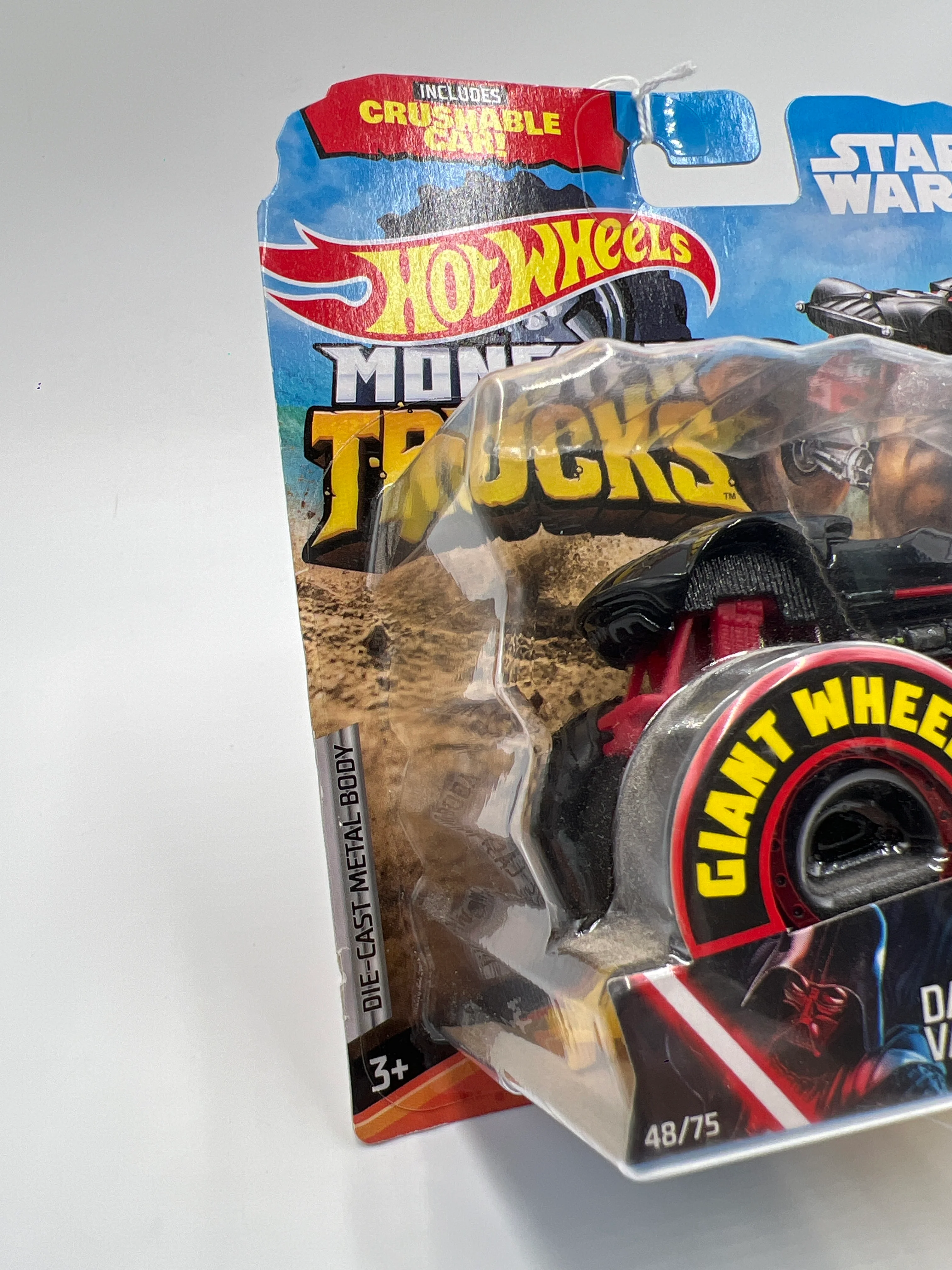 Hot Wheels Monster Trucks Star Wars #48 Darth Vader 135C - Image 4