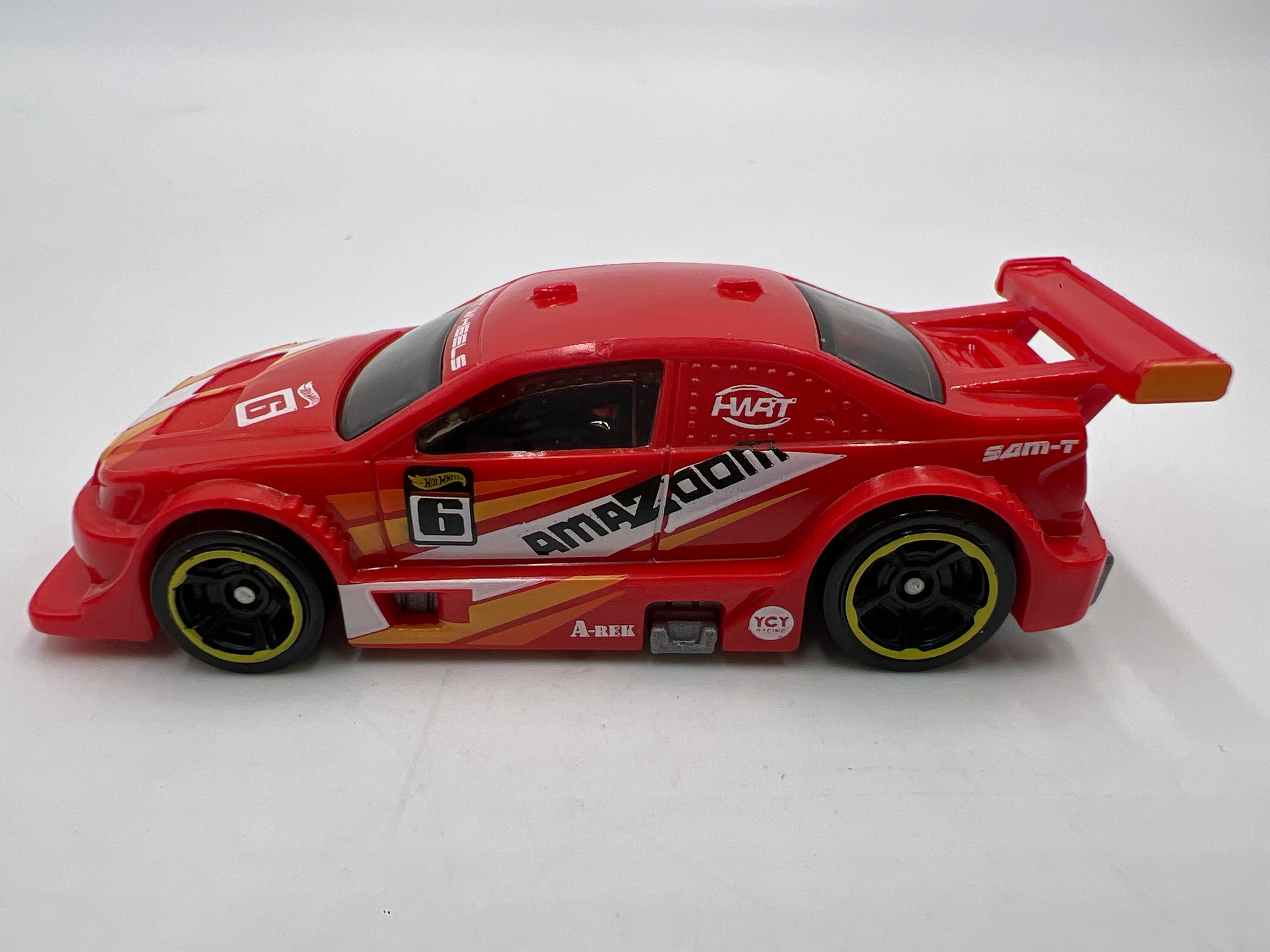 2021 Hot Wheels Mystery Models Series 2 #6 Amazoom Red - Image 5