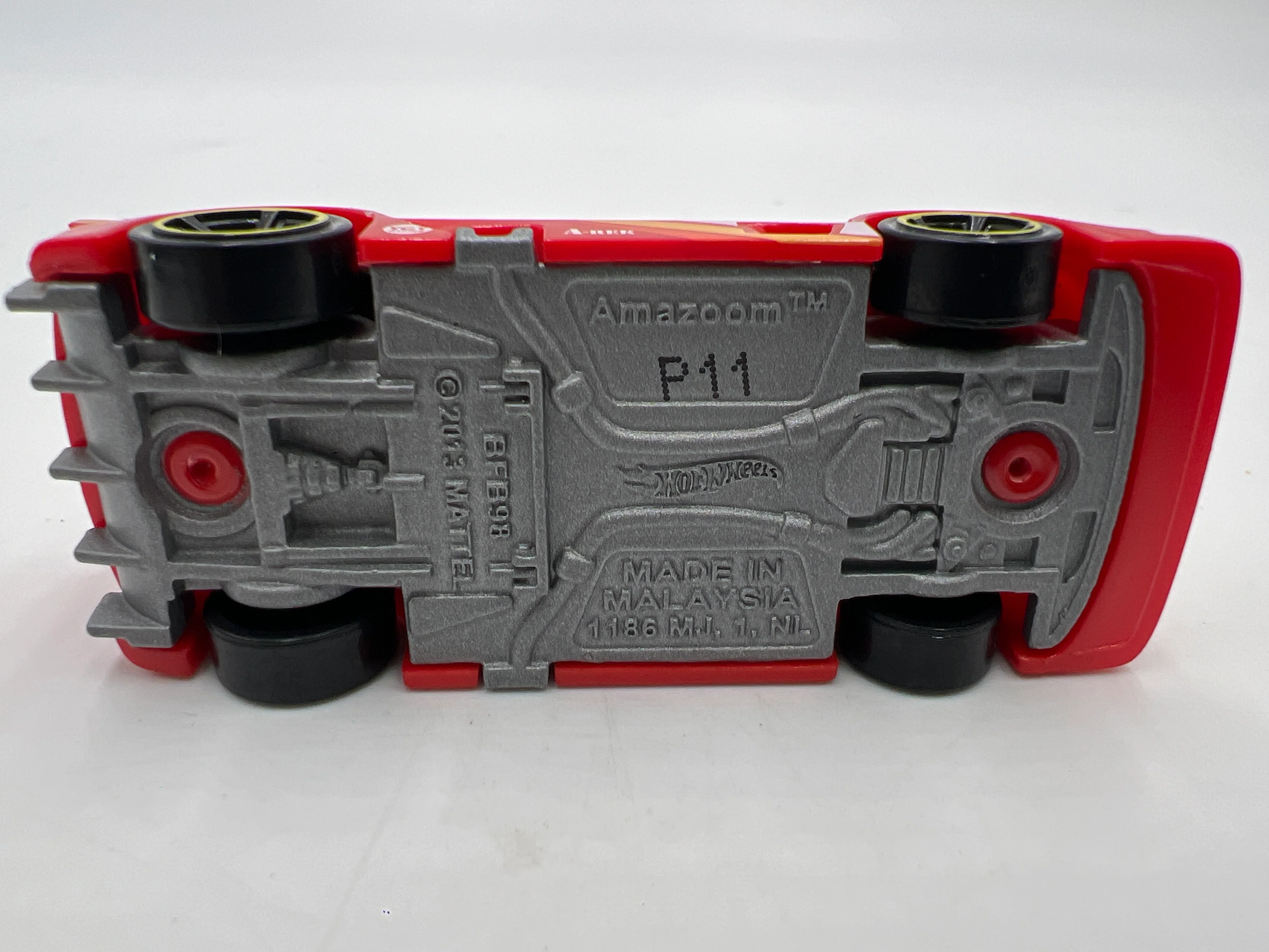 2021 Hot Wheels Mystery Models Series 2 #6 Amazoom Red - Image 6