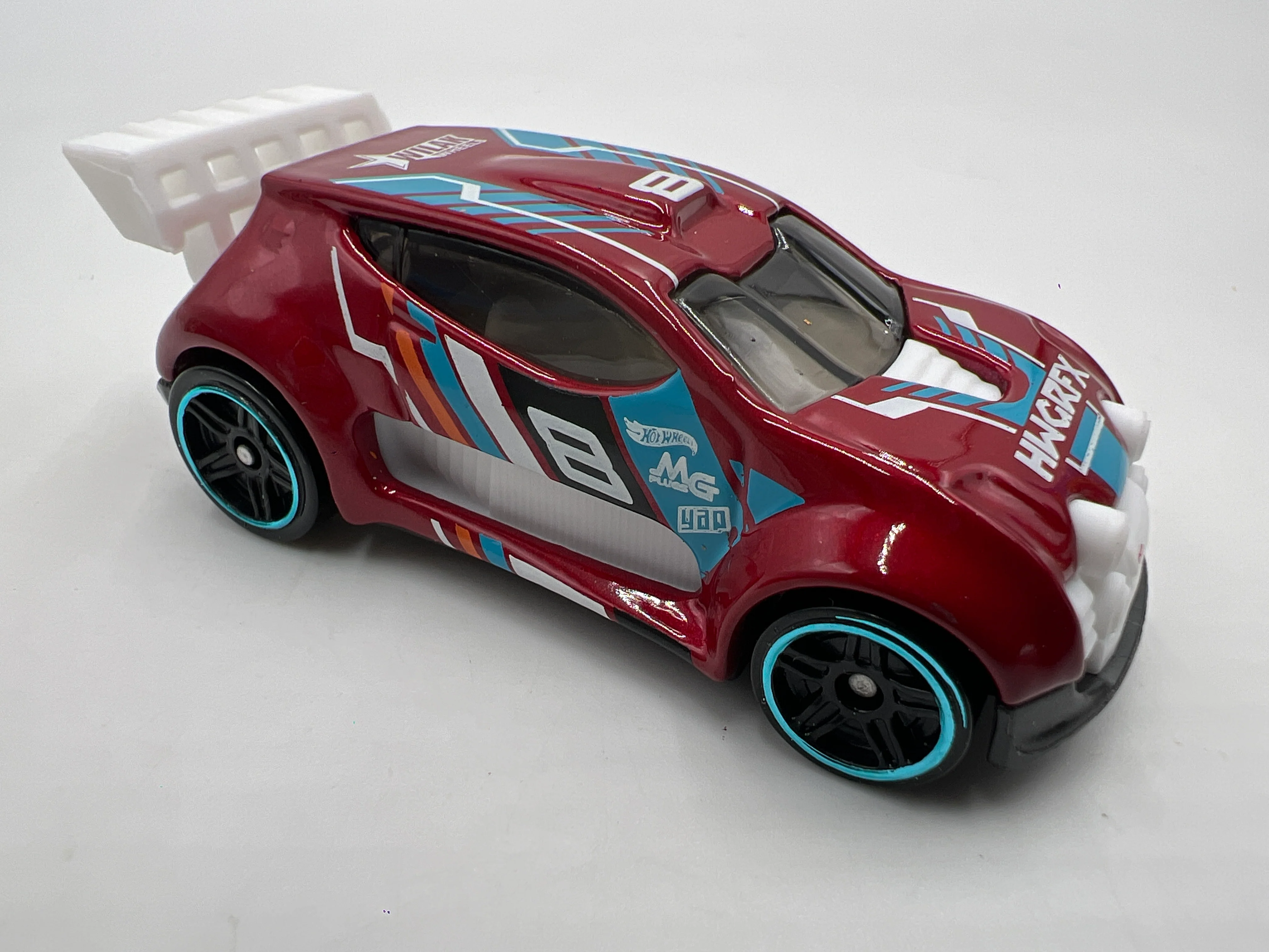 2021 Hot Wheels Mystery Models Series 2 #8 Fast 4WD Red - Image 2