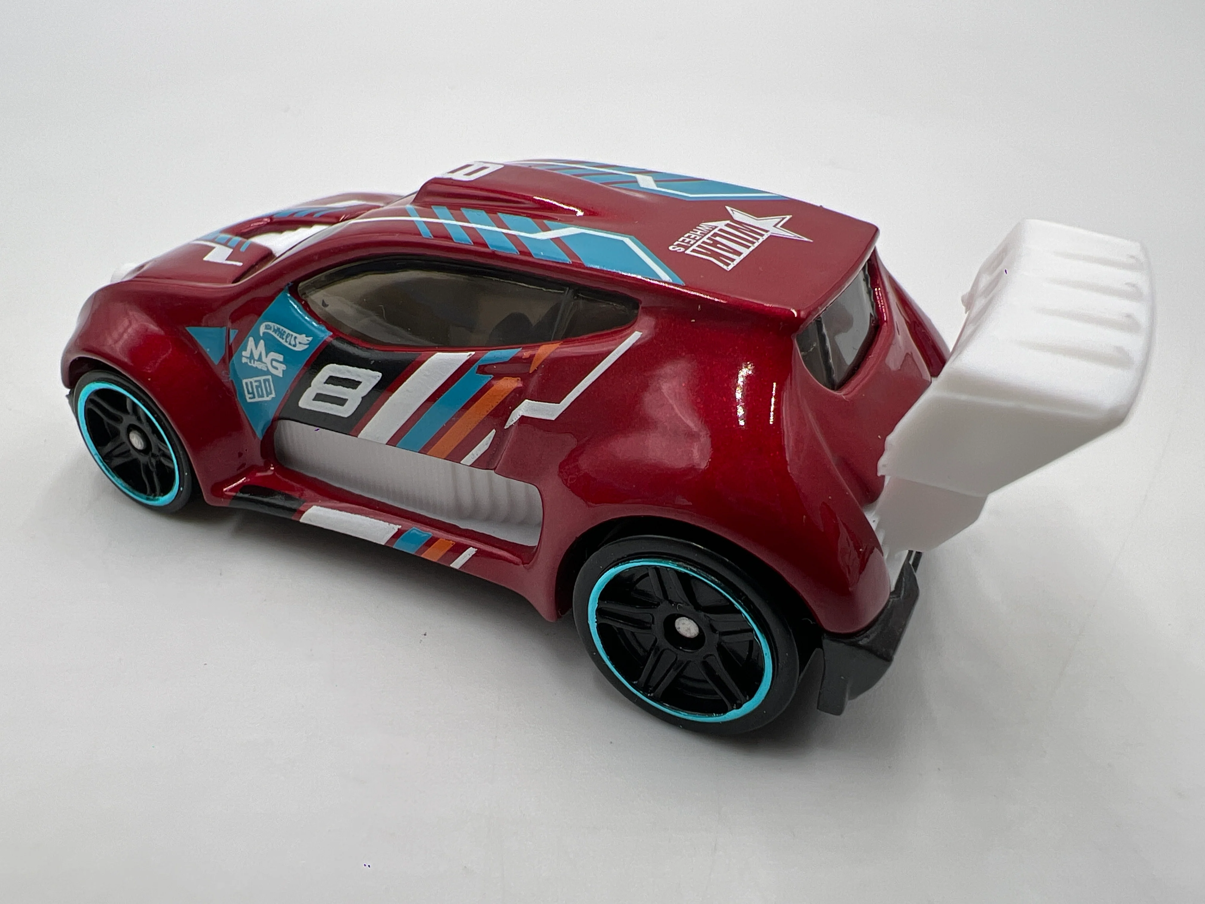 2021 Hot Wheels Mystery Models Series 2 #8 Fast 4WD Red - Image 3