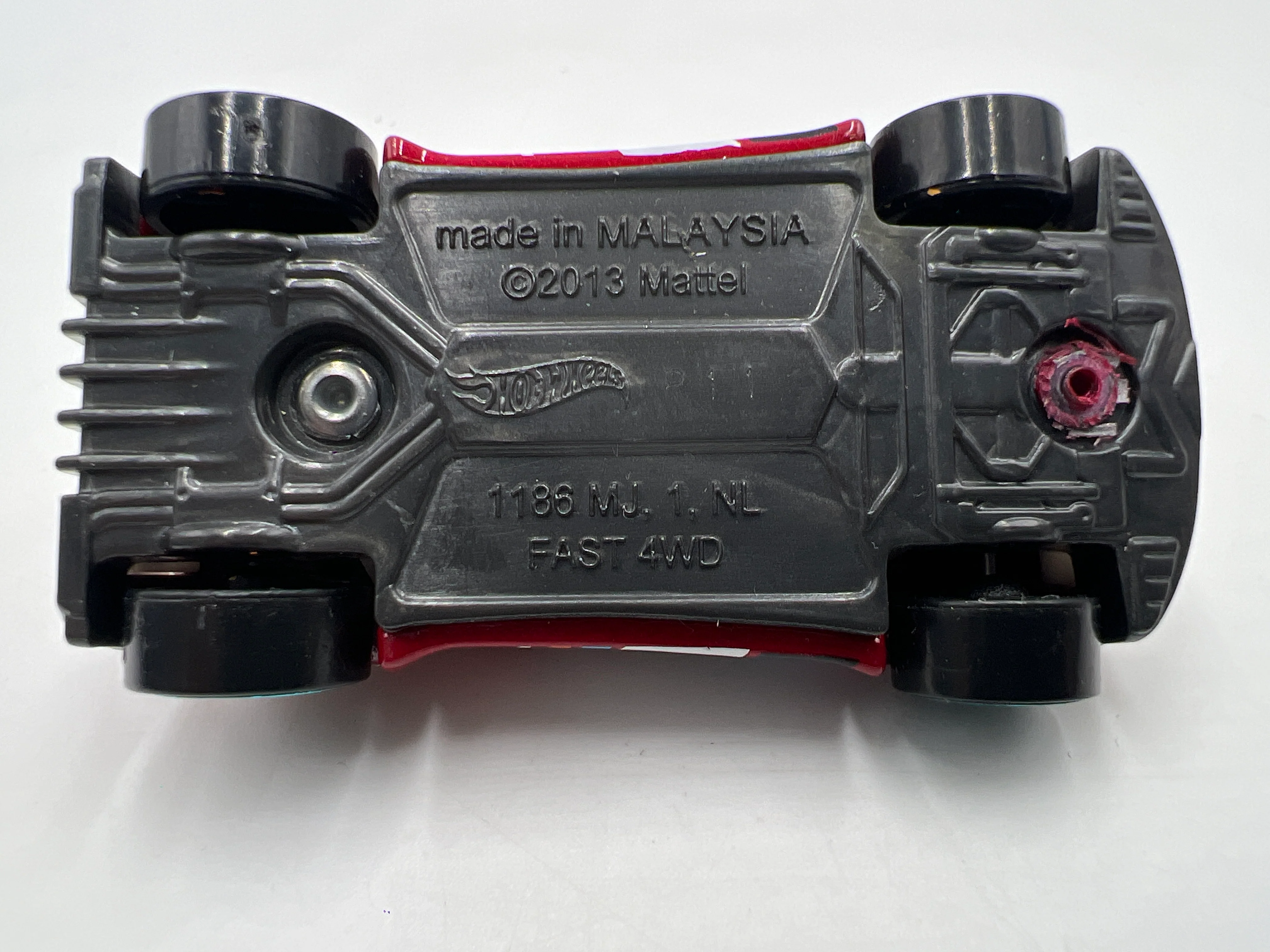 2021 Hot Wheels Mystery Models Series 2 #8 Fast 4WD Red - Image 6