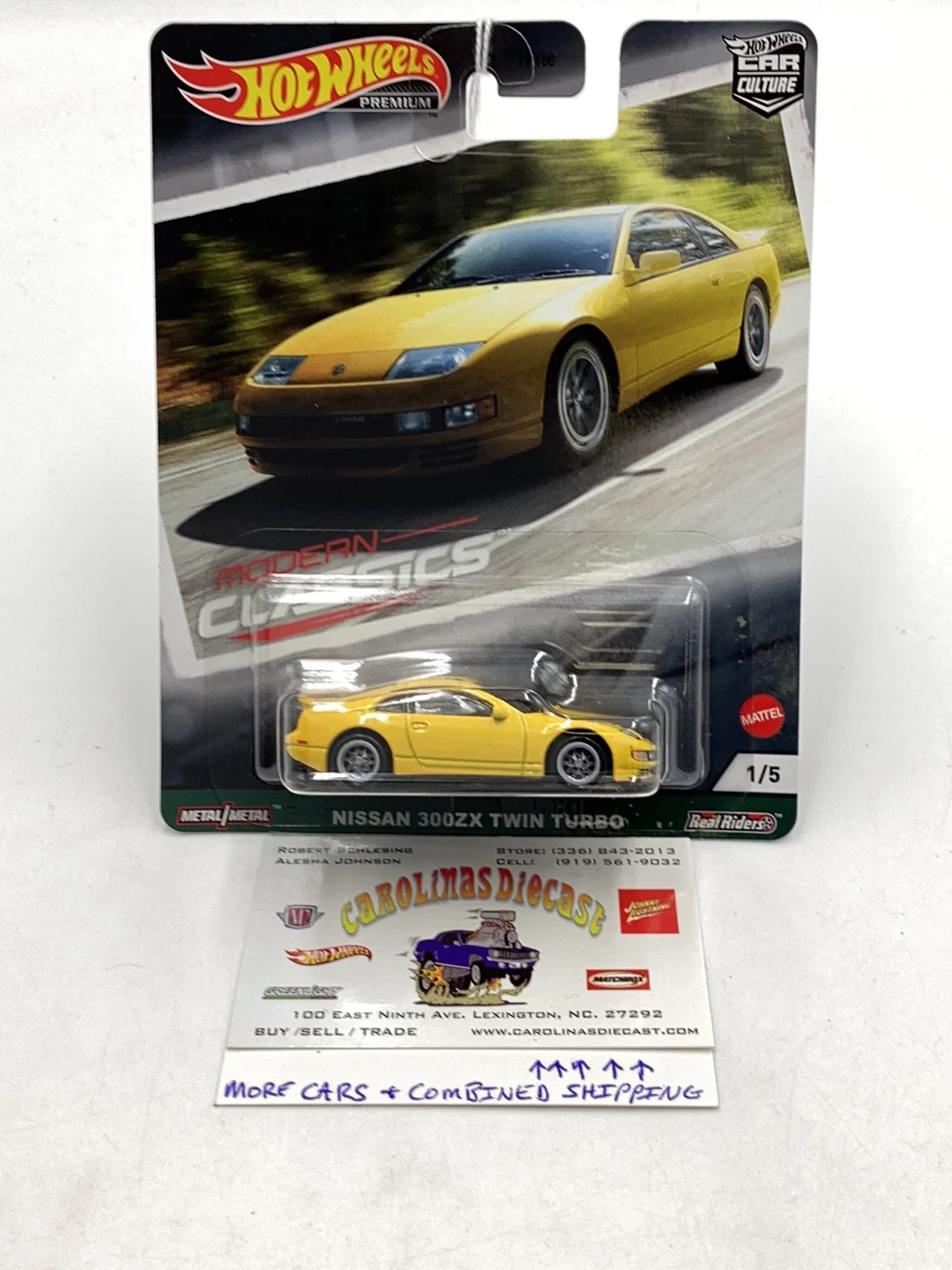 Hot wheels Modern Classics 1/5 Nissan 300ZX Twin Turbo 246H