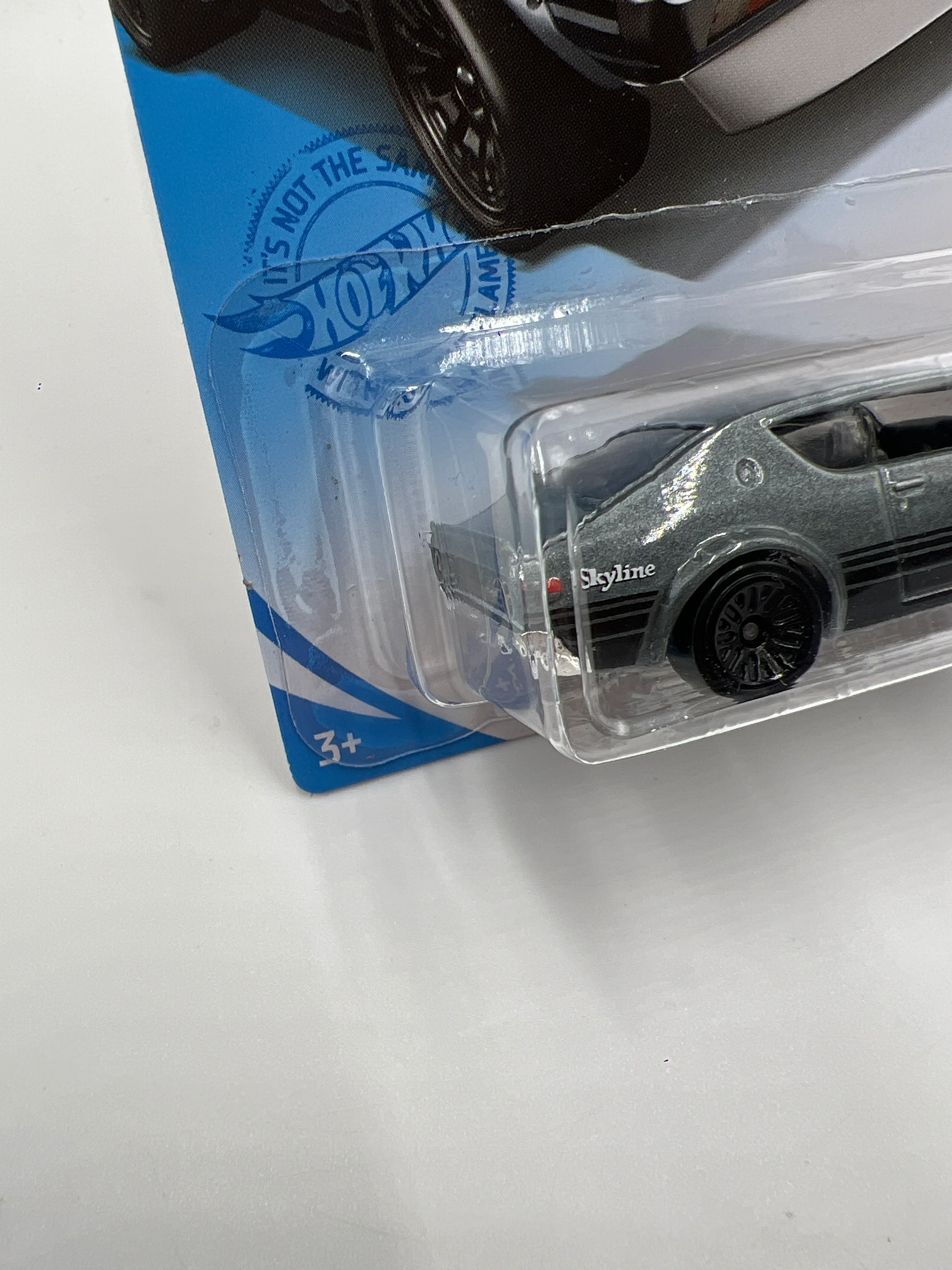 2021 Hot Wheels Then And Now #180 Nissan Skyline 2000 GT-R Gray 82D - Image 4