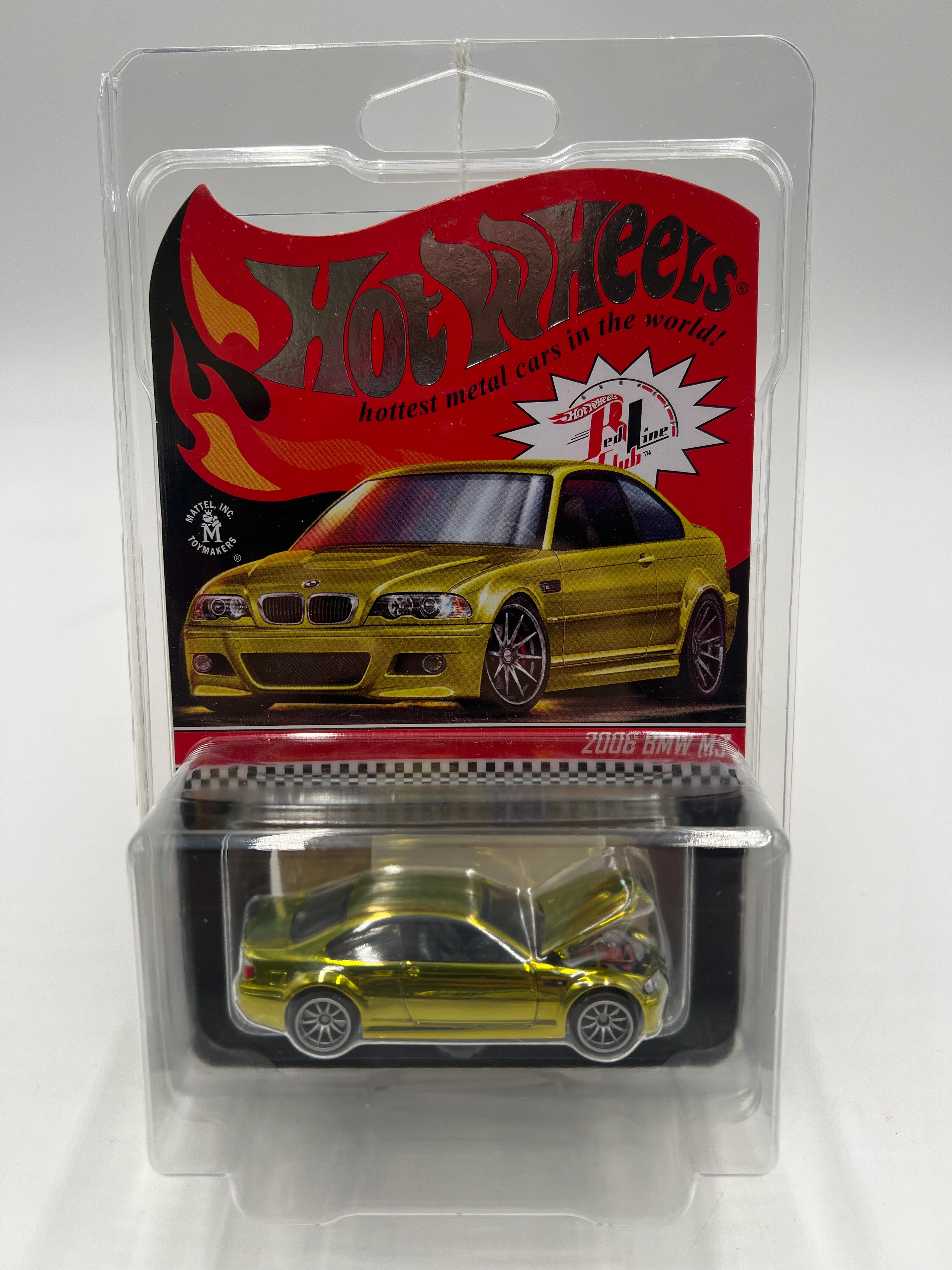 Hot Wheels RLC 2006 BMW M3 Gold #4767/20000 W/ Protector - Image 8