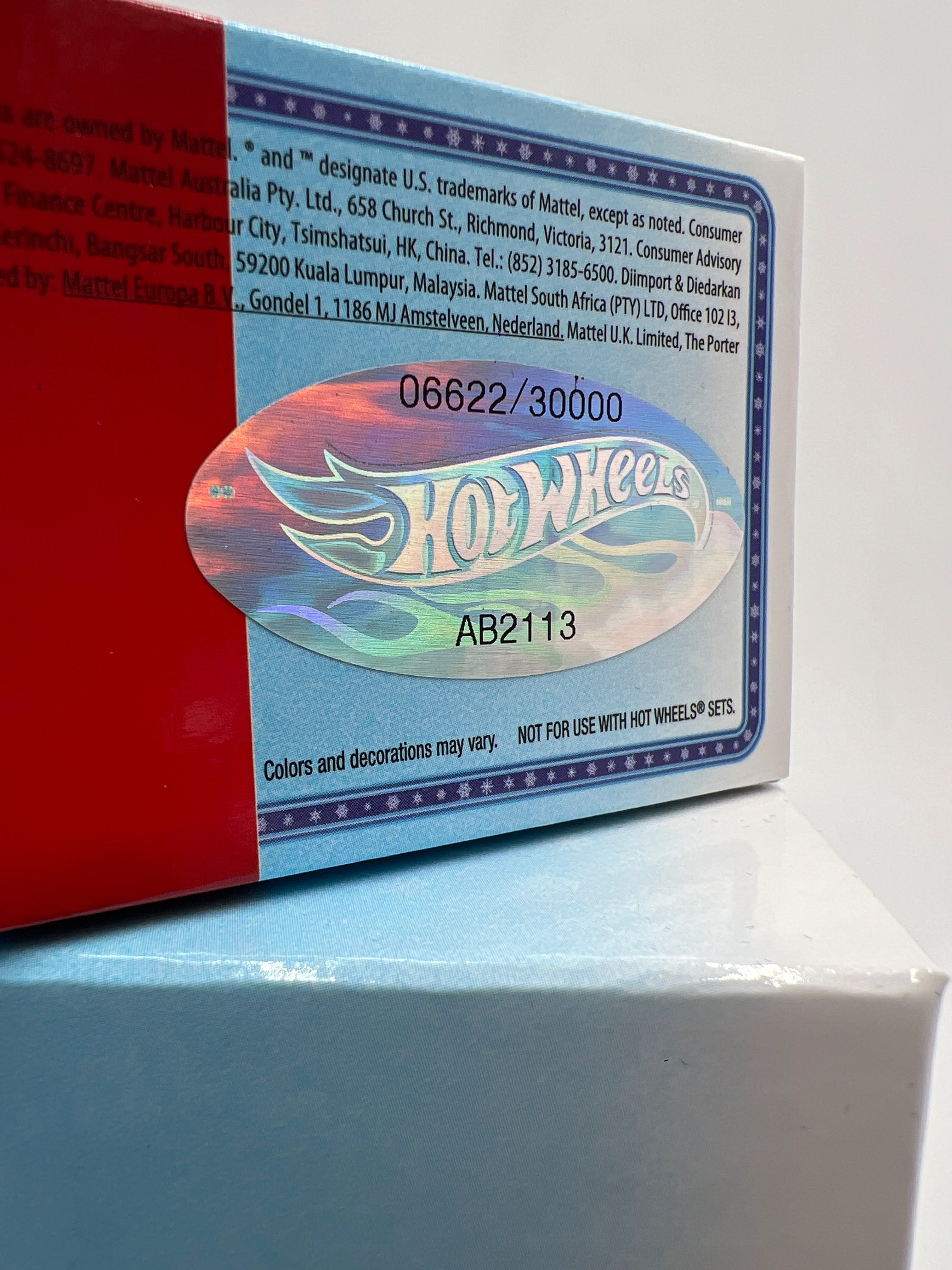 Hot Wheels RLC Collectors Special Edition Lowrider 64 Impala Snowman Blue #6622/30000 - Image 8